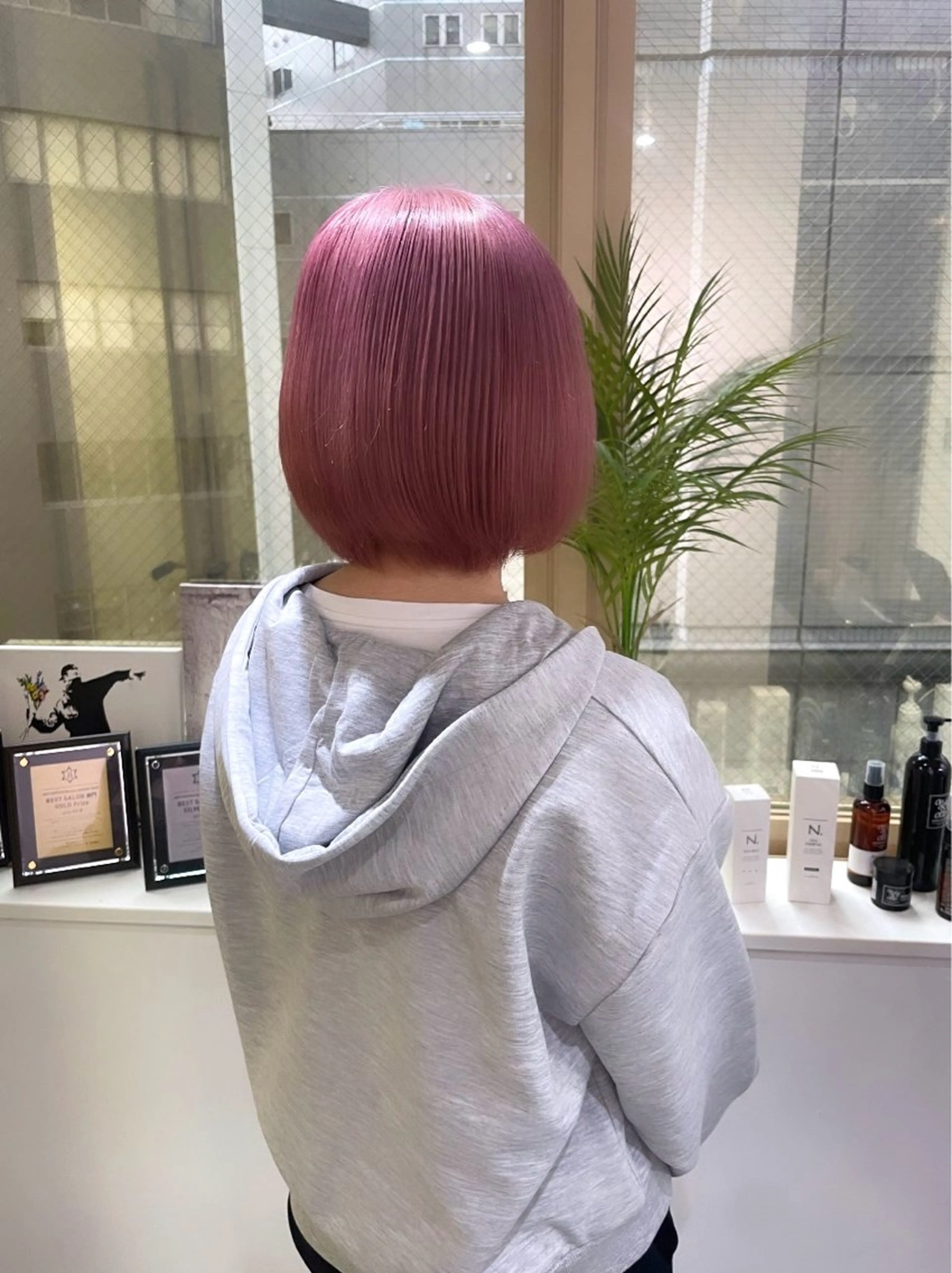 ショート ヘアカラー トリートメント 🦋プルエクステ ARISA🦋のヘアスタイル