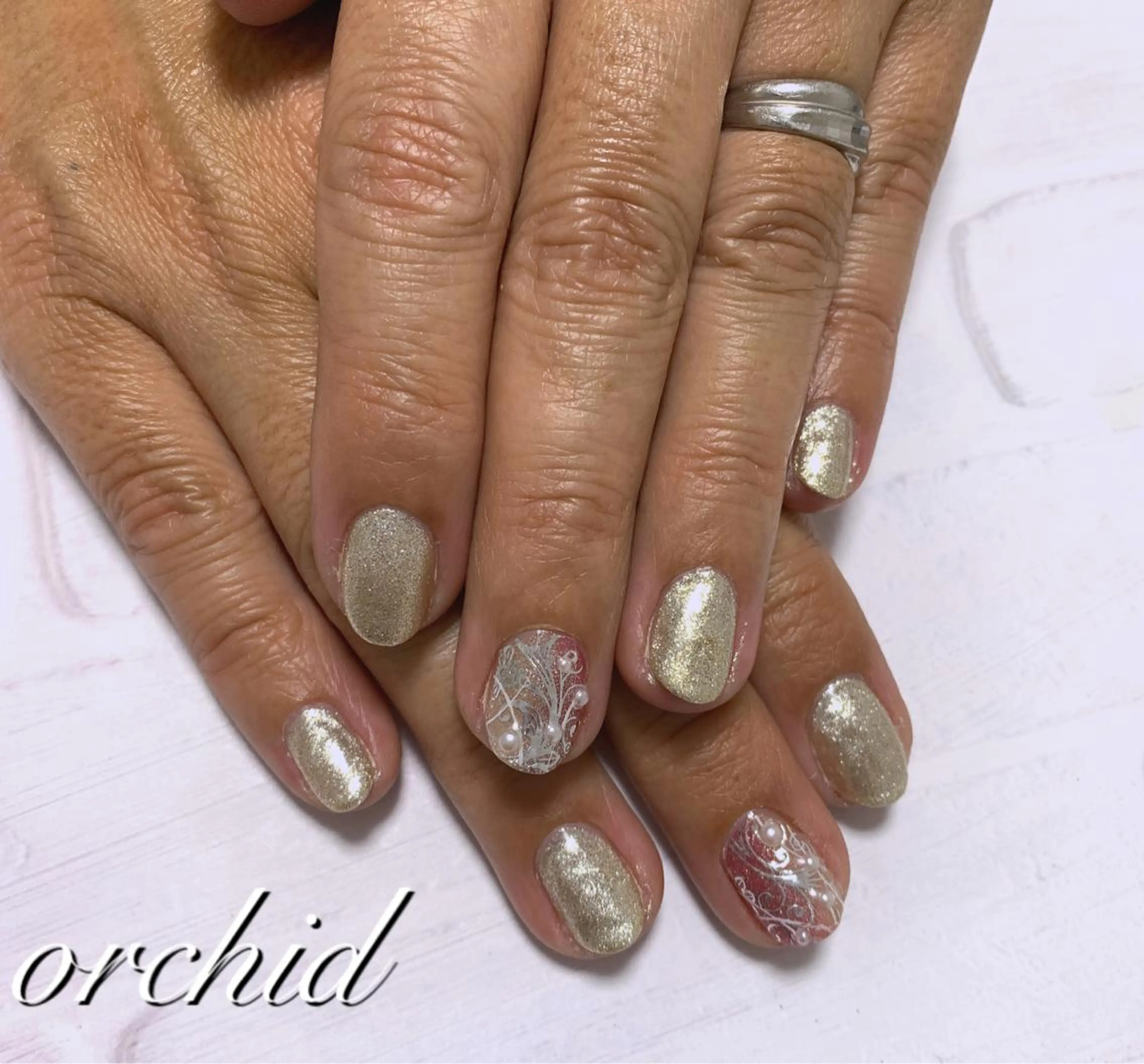 ネイル orchid ♡オーキッドのネイルデザイン