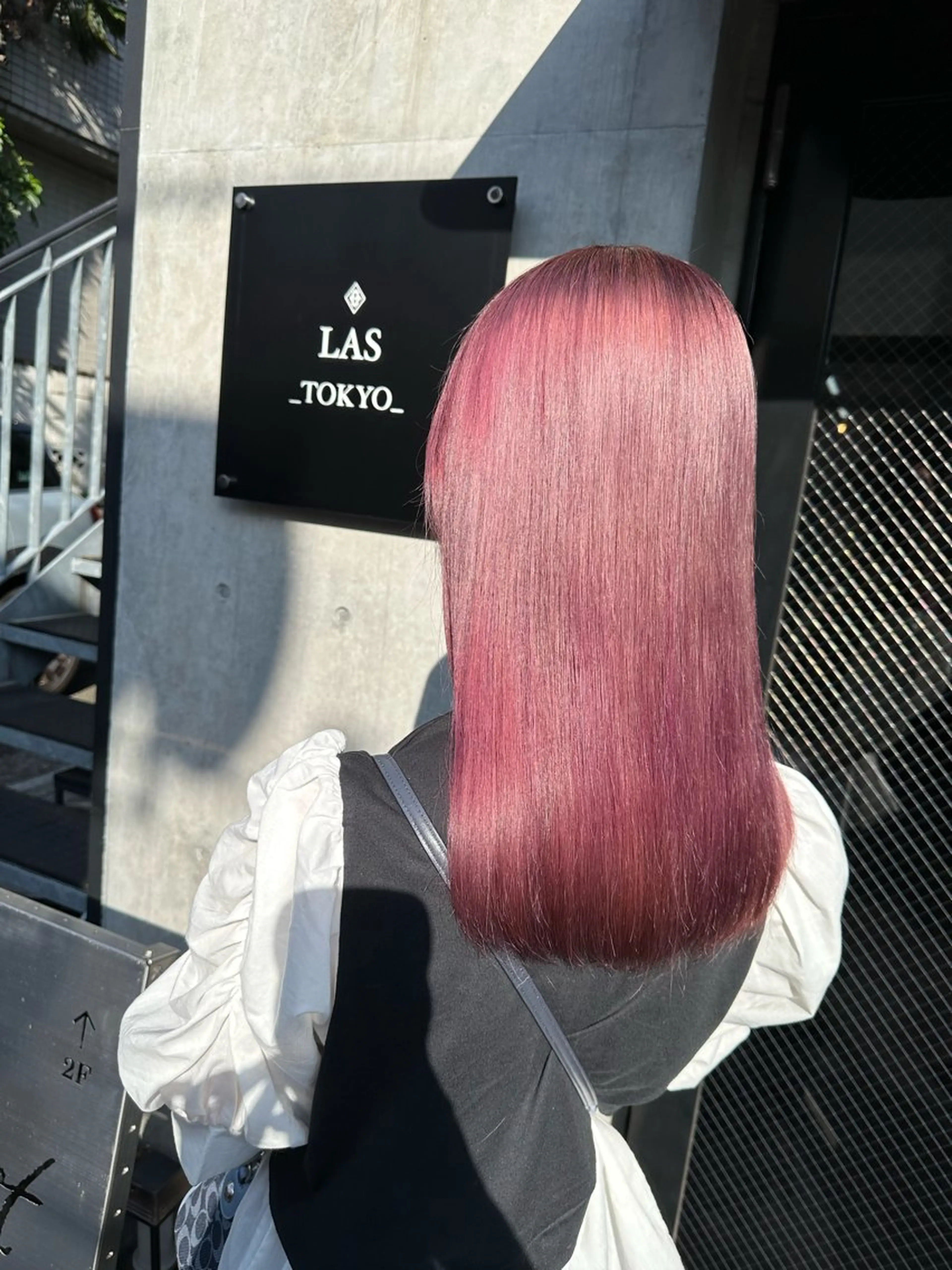 セミロング ヘアカラー トリートメント 🫧シールエクステ/ 艶カラー🫧アサミ️のヘアスタイル