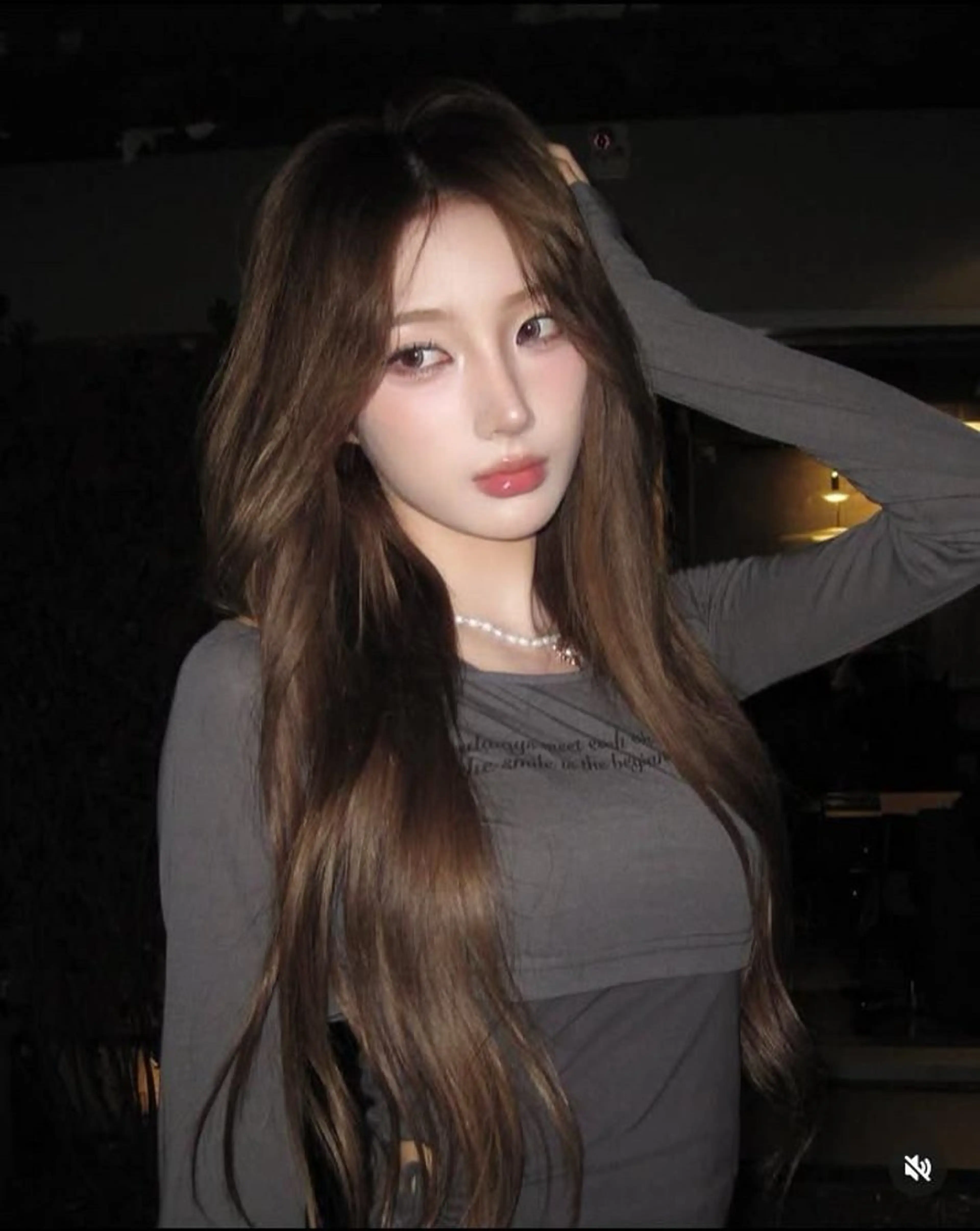 カラー ブラウンカラー 韓国風ヘア🎀 Kurumiのヘアスタイル