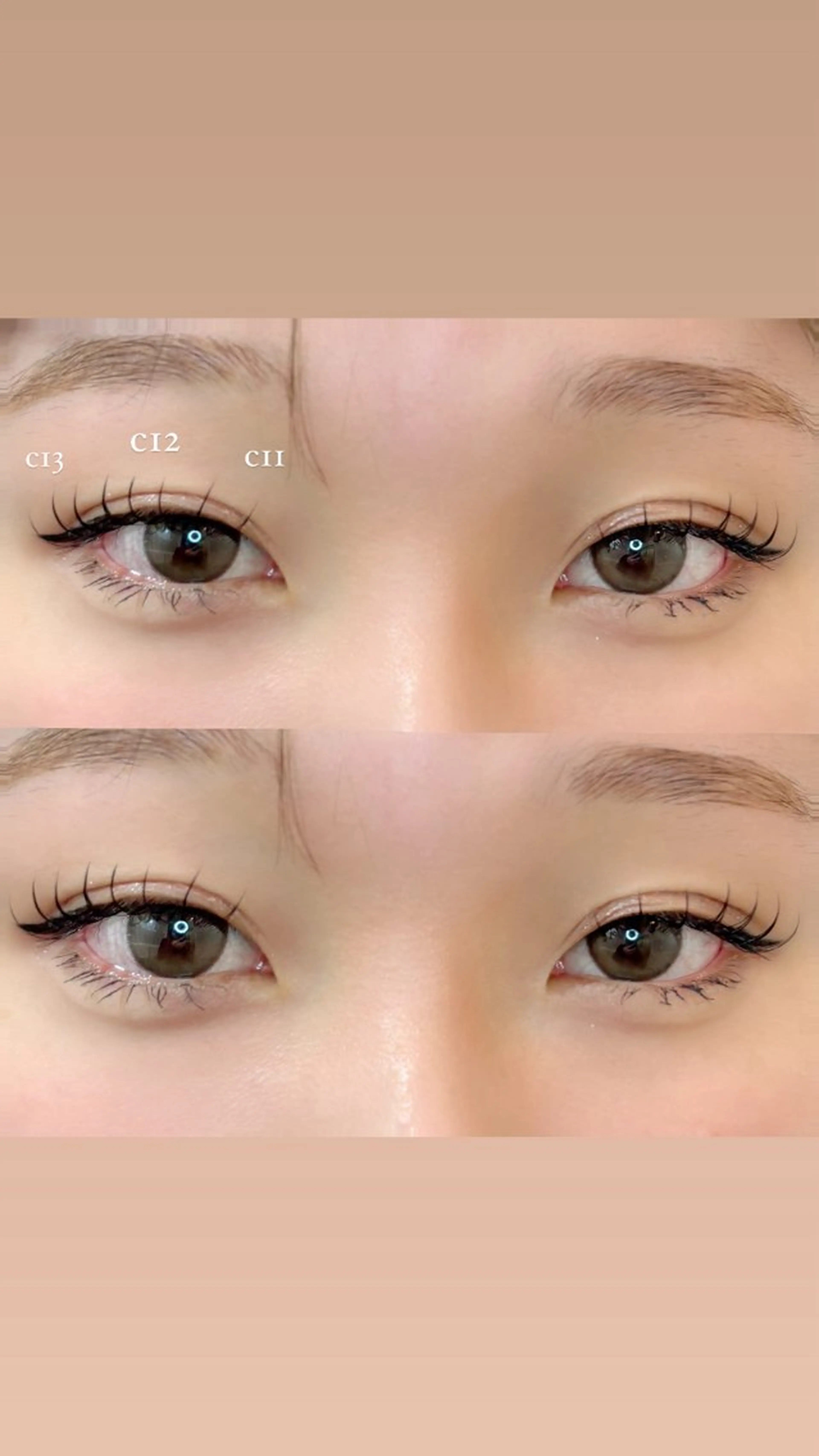 マツエク・マツパ マツエク toco momokaのマツエク・マツパデザイン