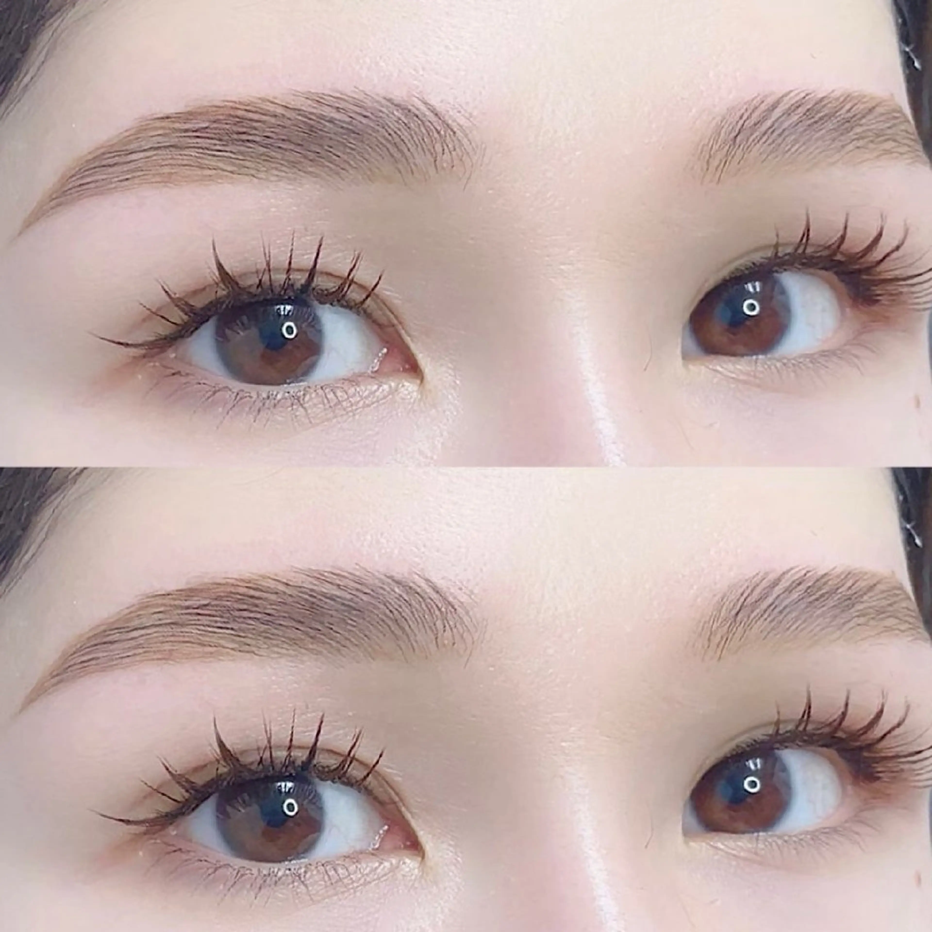 【再来の方】ハリウッドブロウリフト+アイブロウWAX+眉メイク仕上げ¥6500の写真