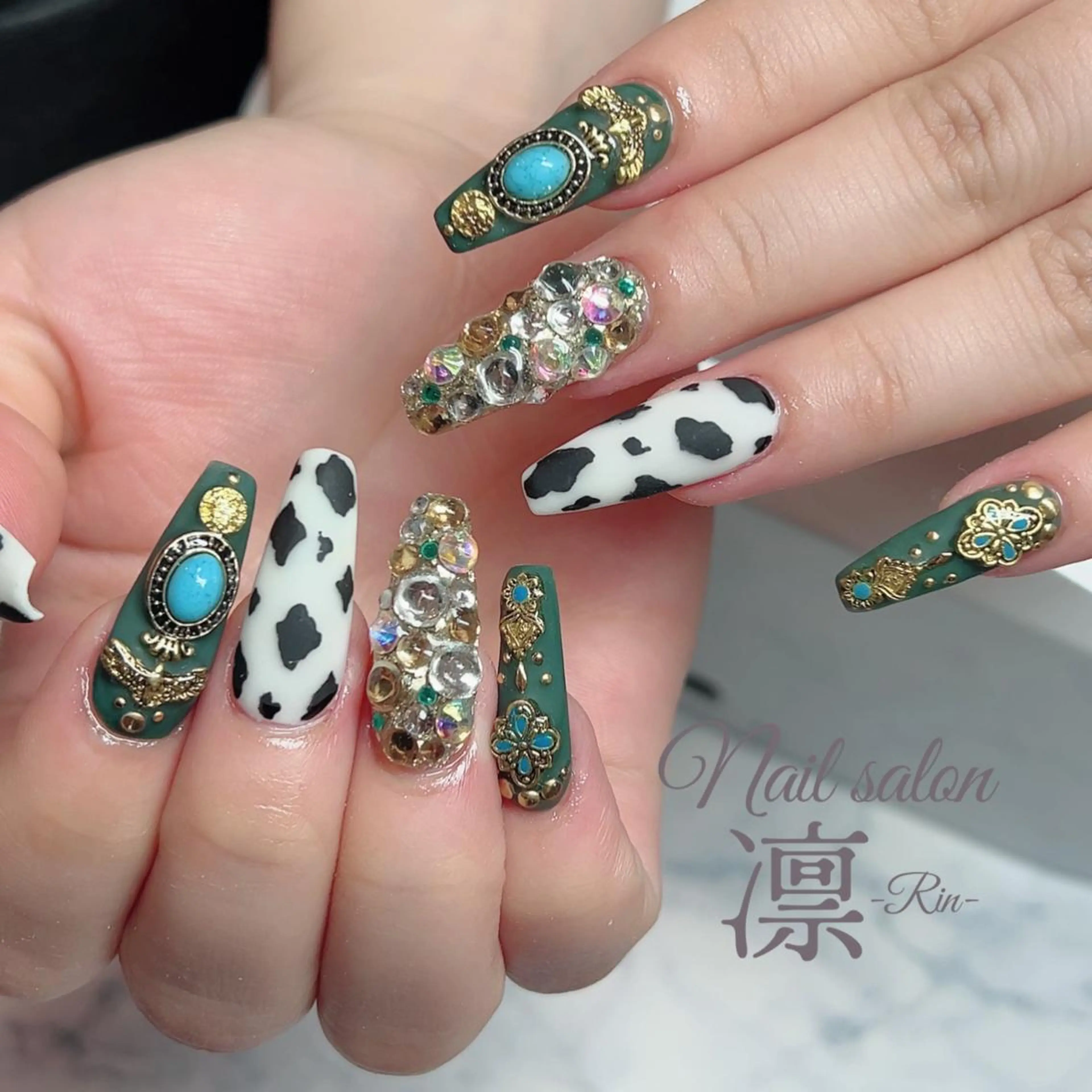 ネイル スカルプネイル private salon凛のネイルデザイン