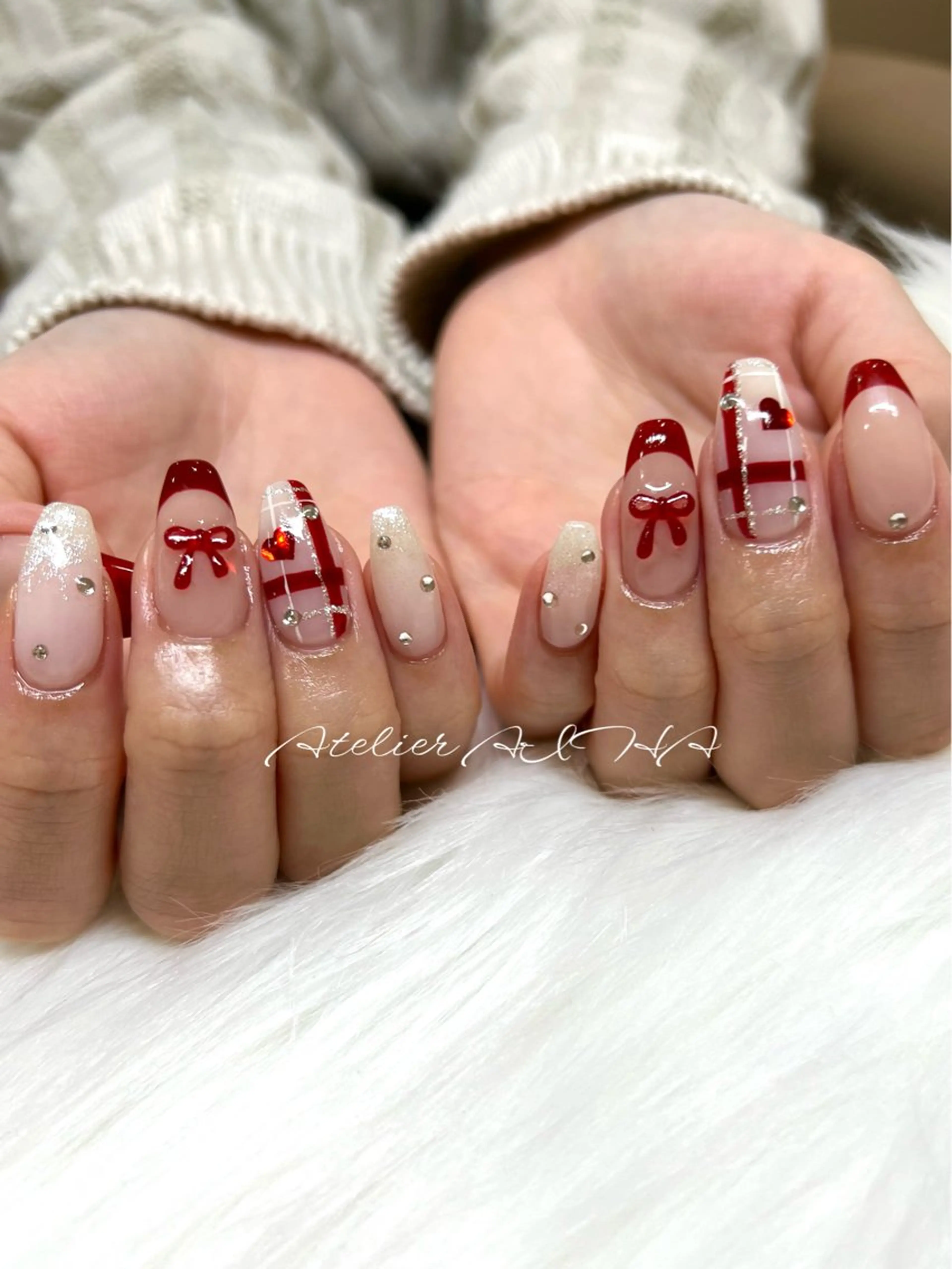 ロング アトリエAIHA★ フィルイン推奨サロンのネイルデザイン