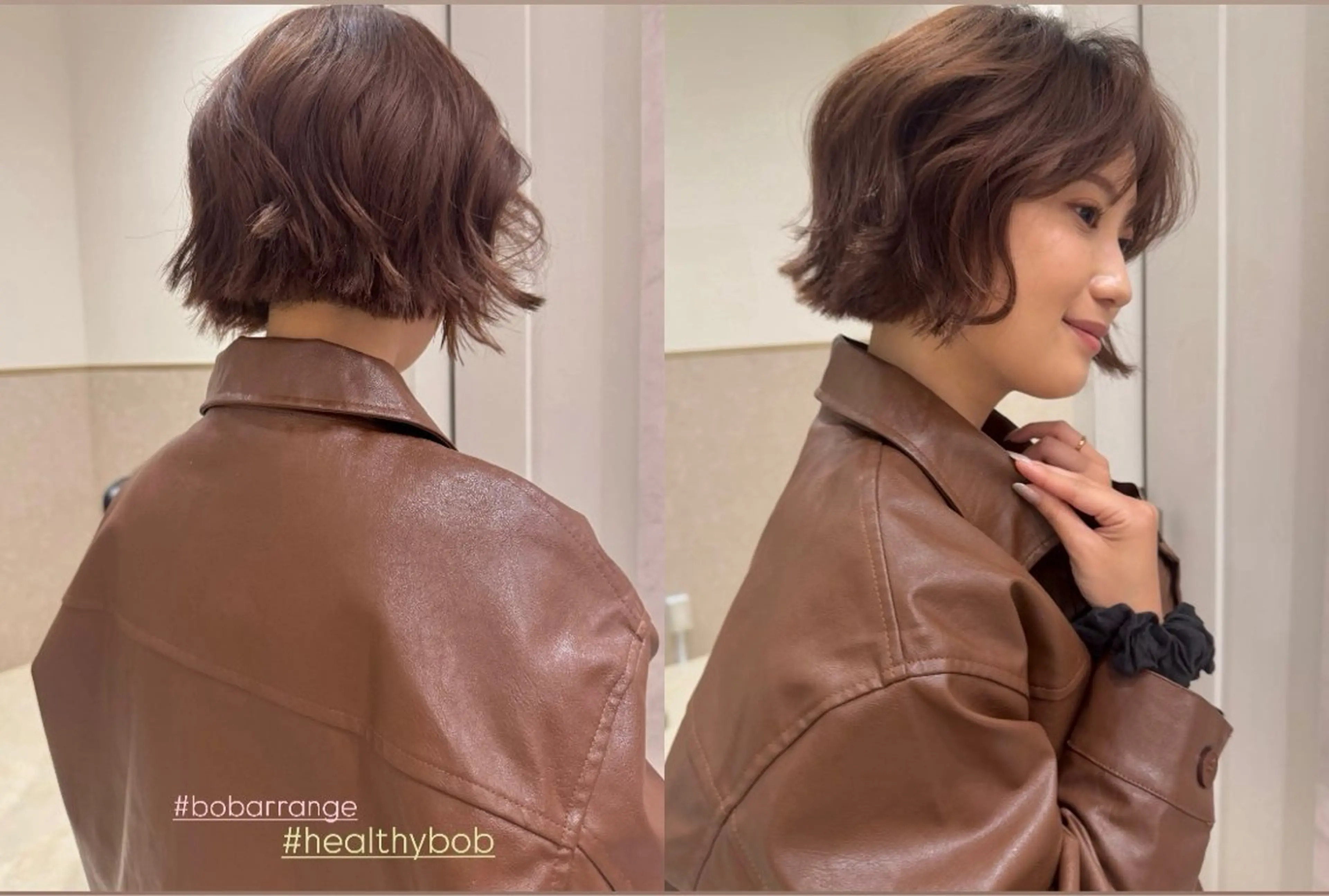 ショート 捺葵 @72tomi__のヘアスタイル