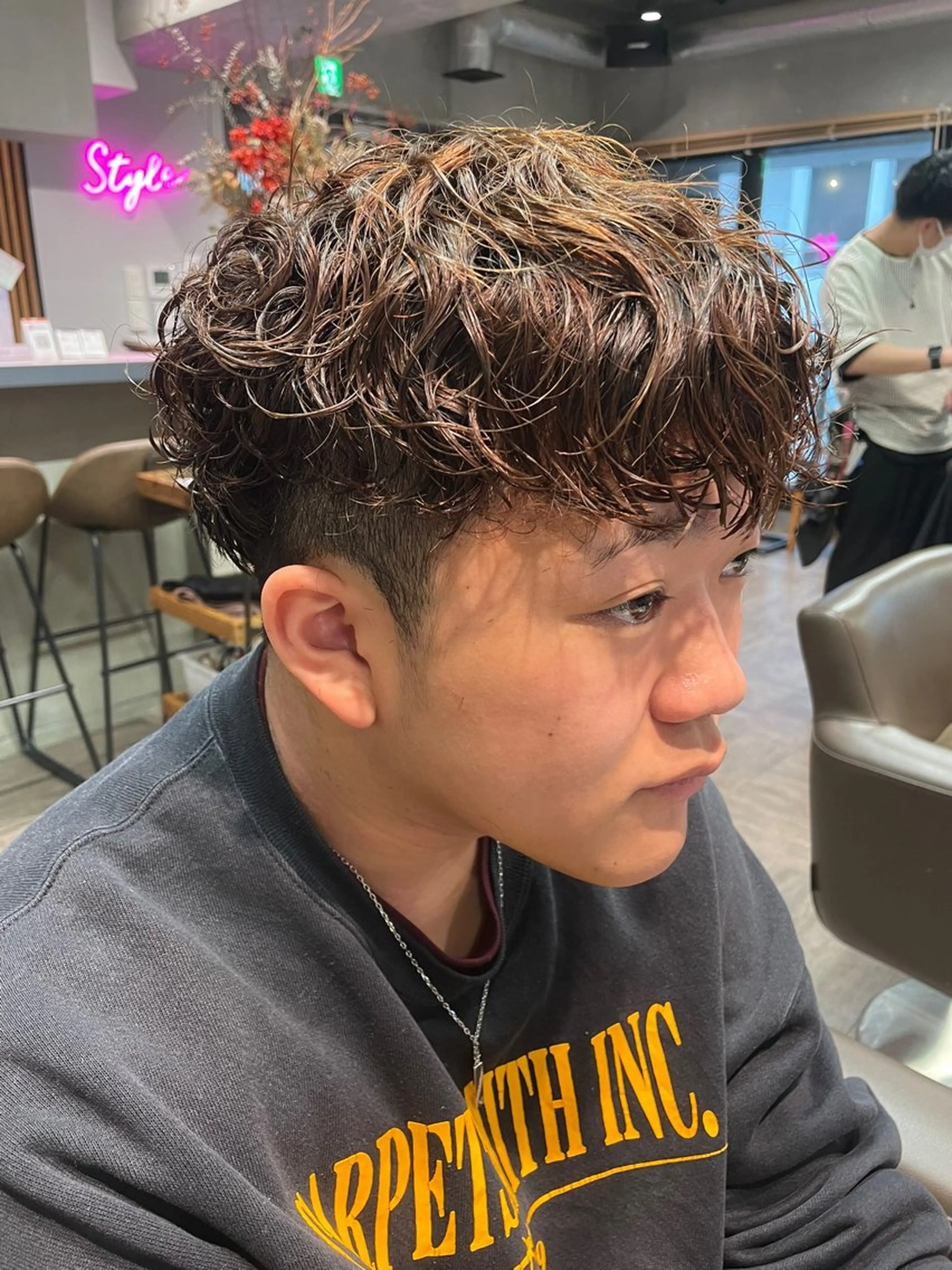 パーマ PANOLA下北沢 中川夢菜のヘアスタイル