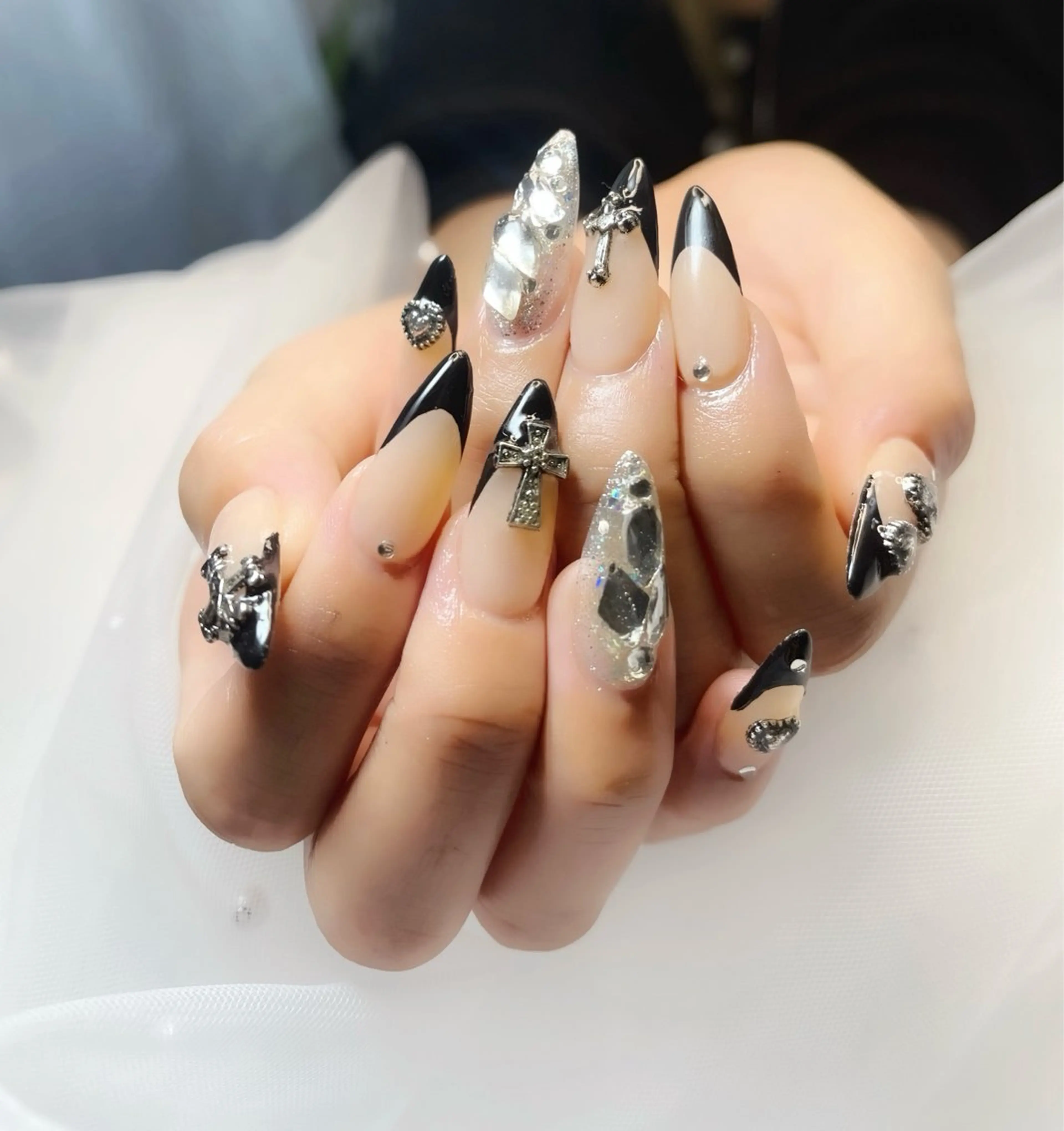 ネイル ハイネイル 自宅サロンのネイルデザイン