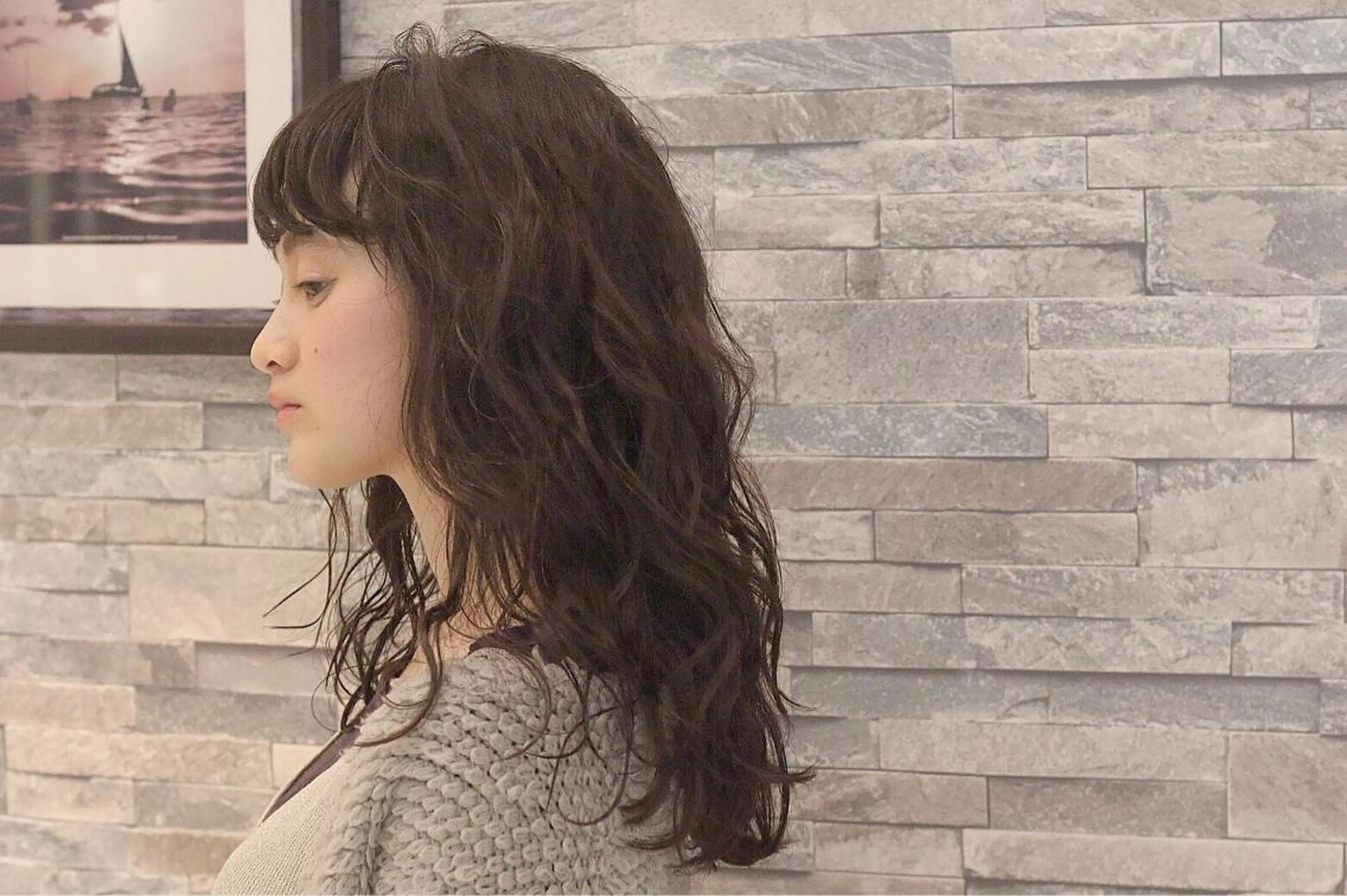 ロング ブリーチ/ハイトーン SERINAのヘアスタイル