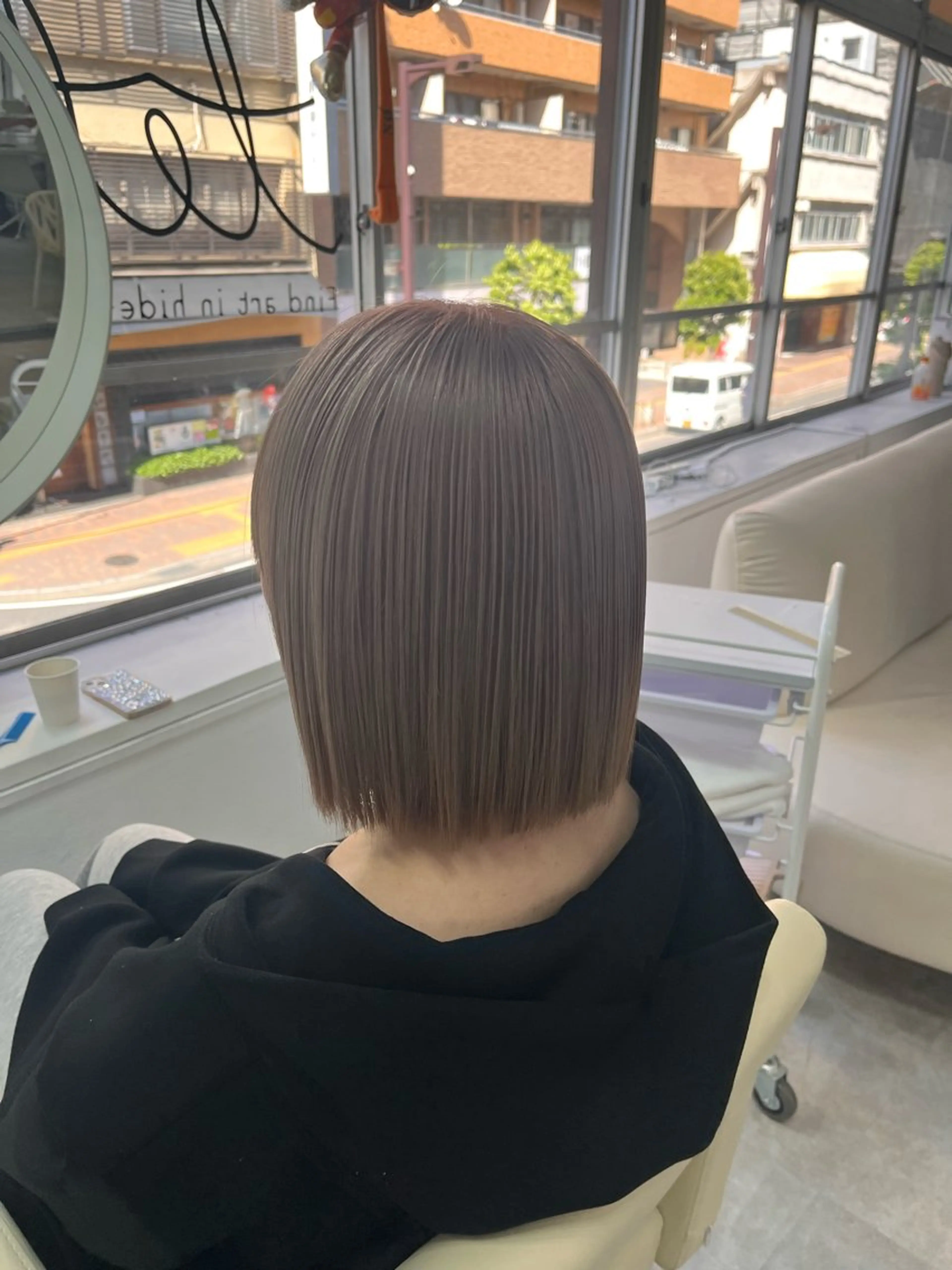 カラー ブリーチ ハイトーンカラー ヘアカラー トリートメント cocoon sayuのヘアスタイル