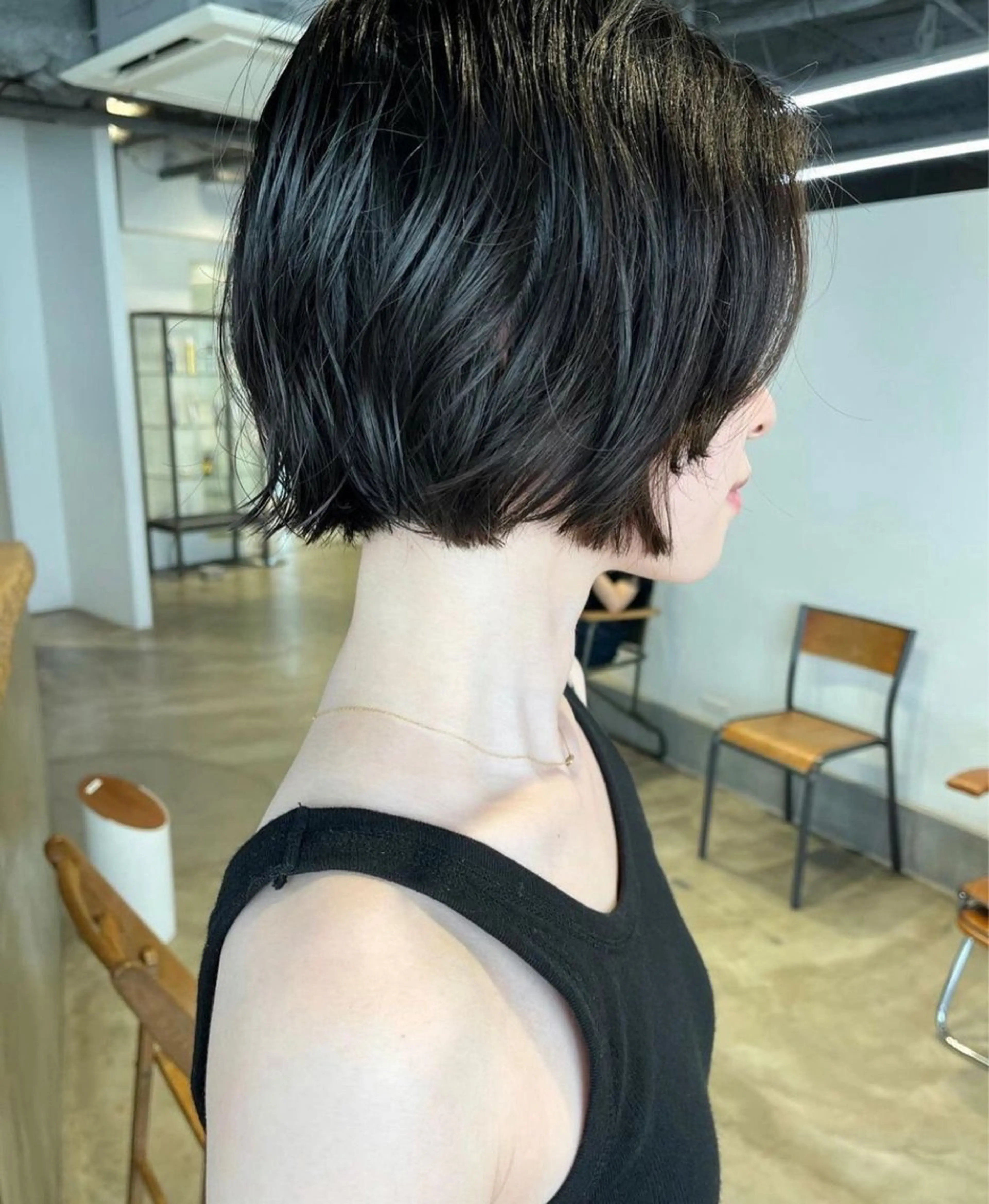 ショート カラー ボブ/透明感カラー 🌿栄🌿kouneのヘアスタイル
