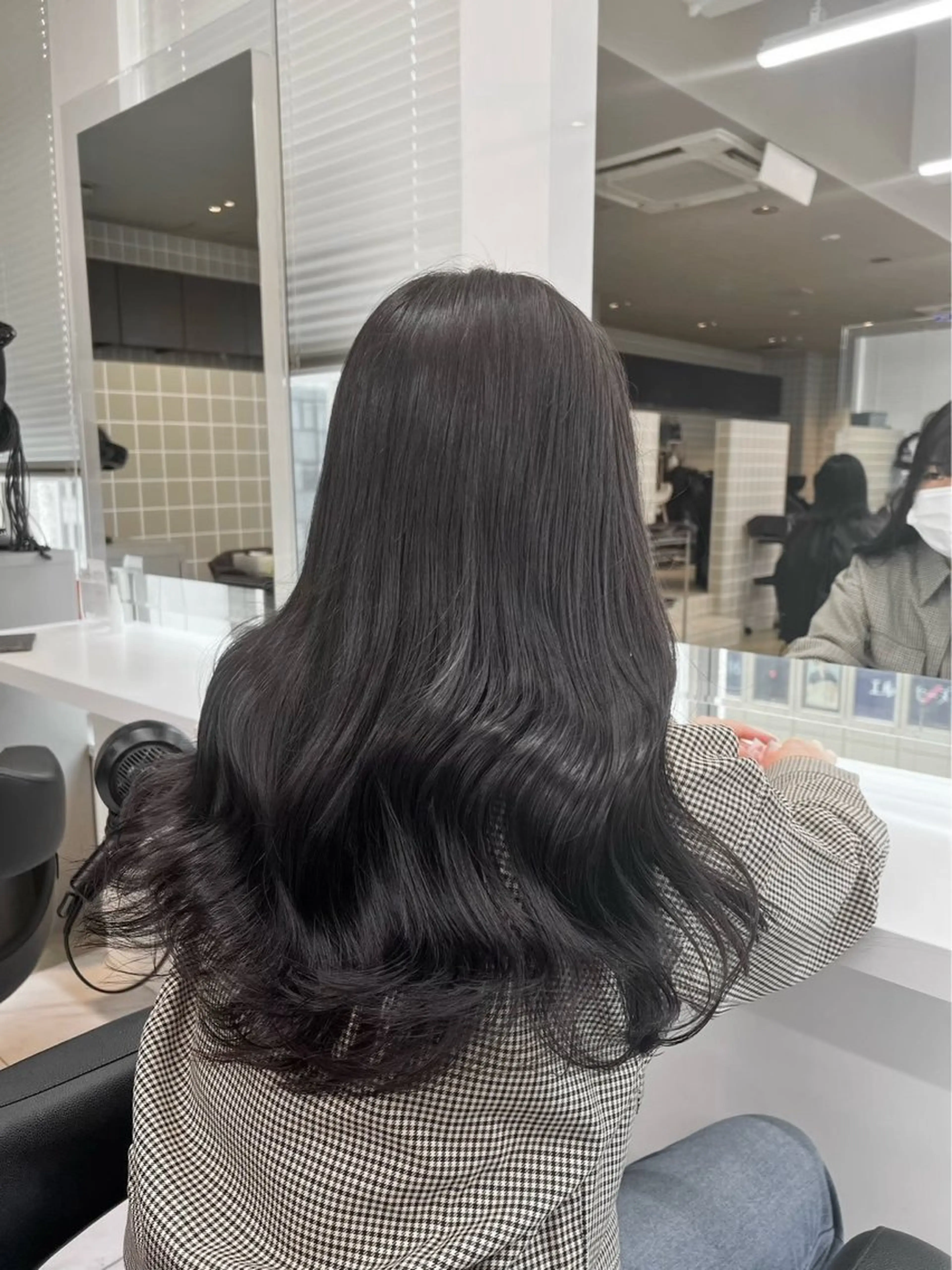 ロング カラー ヘアアレンジ 巻きラク♡レイヤー 🦢こころのヘアスタイル