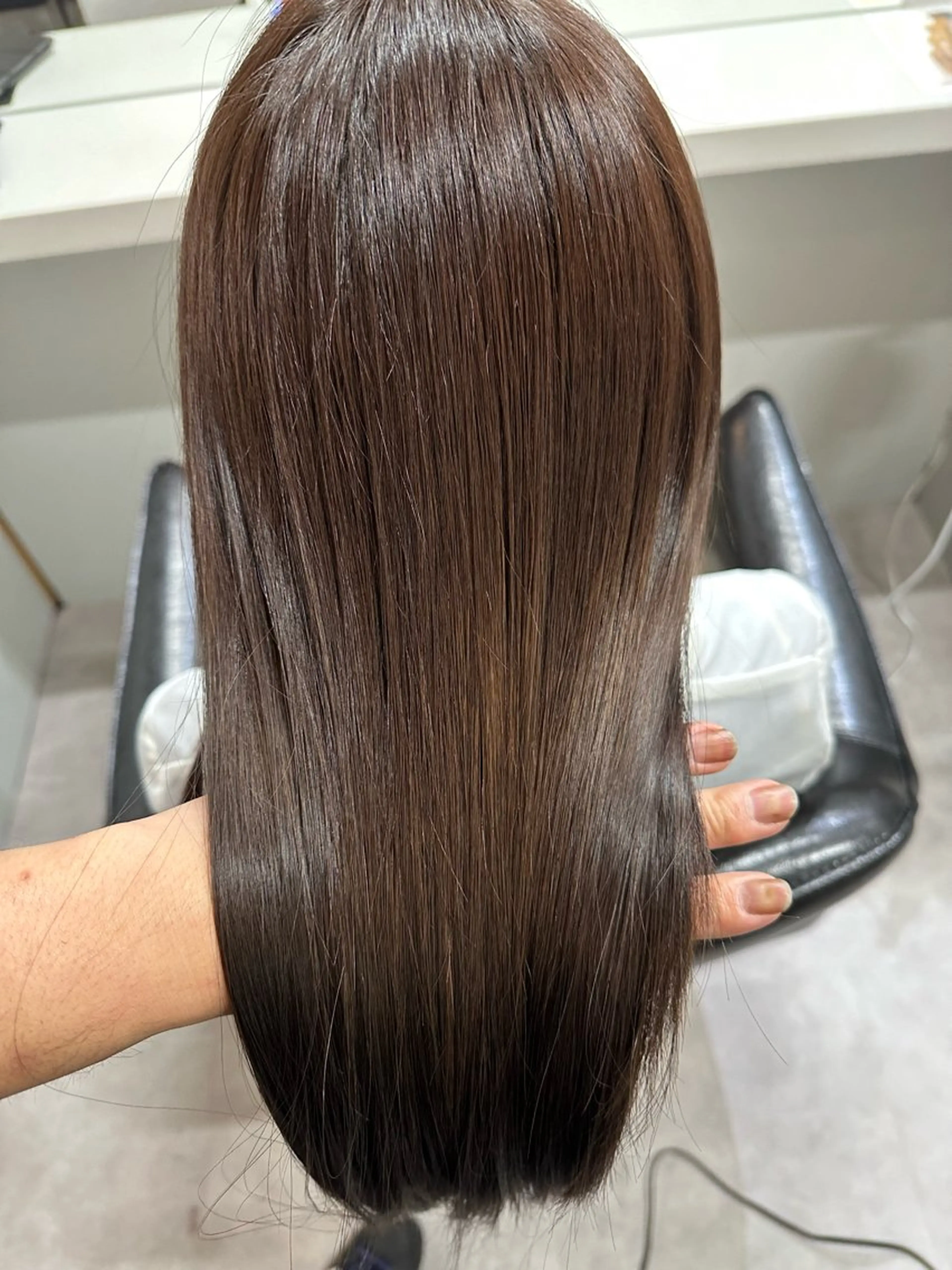 ロング 髪質改善 カット トリートメント ハイライト/ ブリーチ😈小倉😈のヘアスタイル