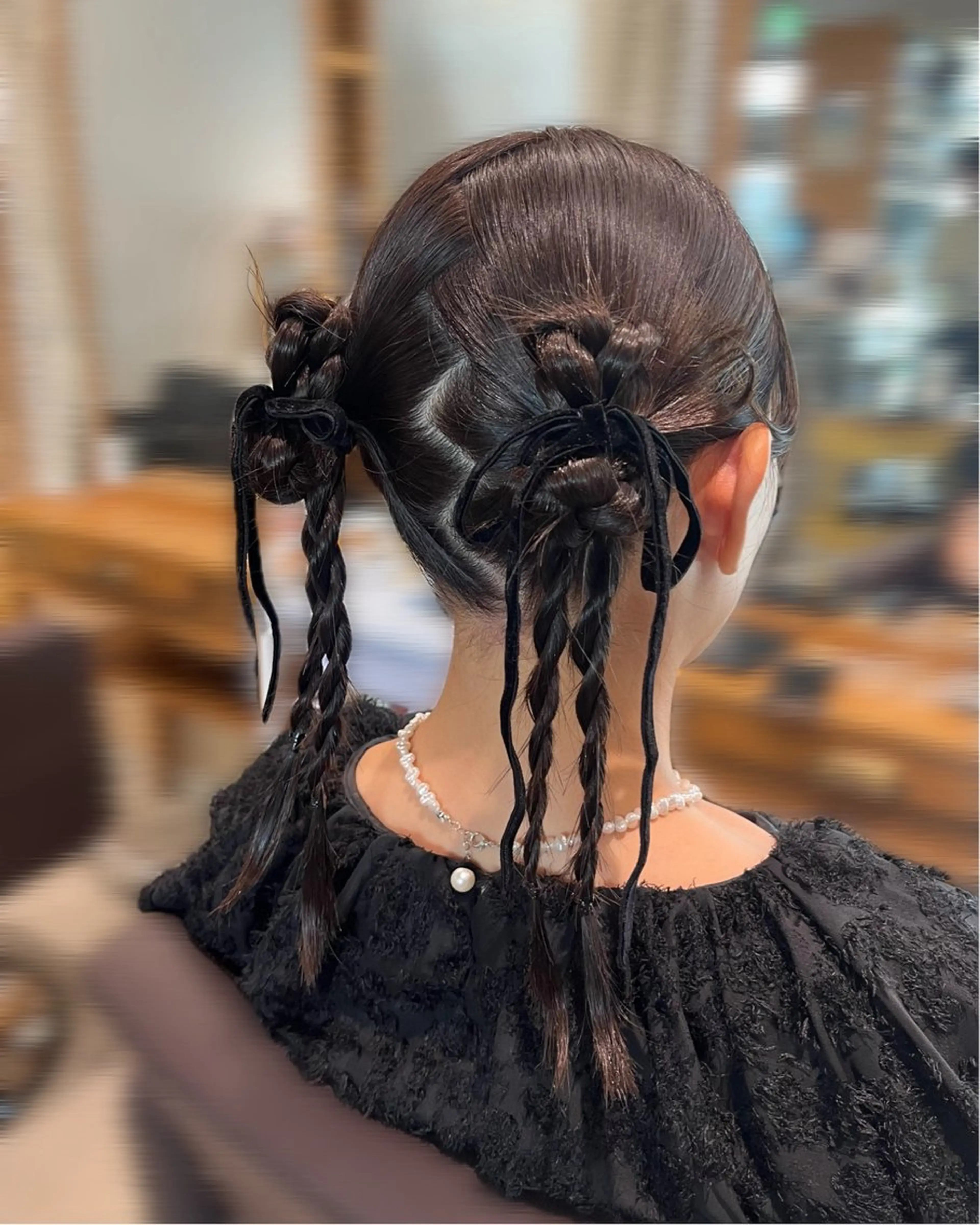 ロング ヘアアレンジ Hair Itice ホンダのマツエク・マツパデザイン