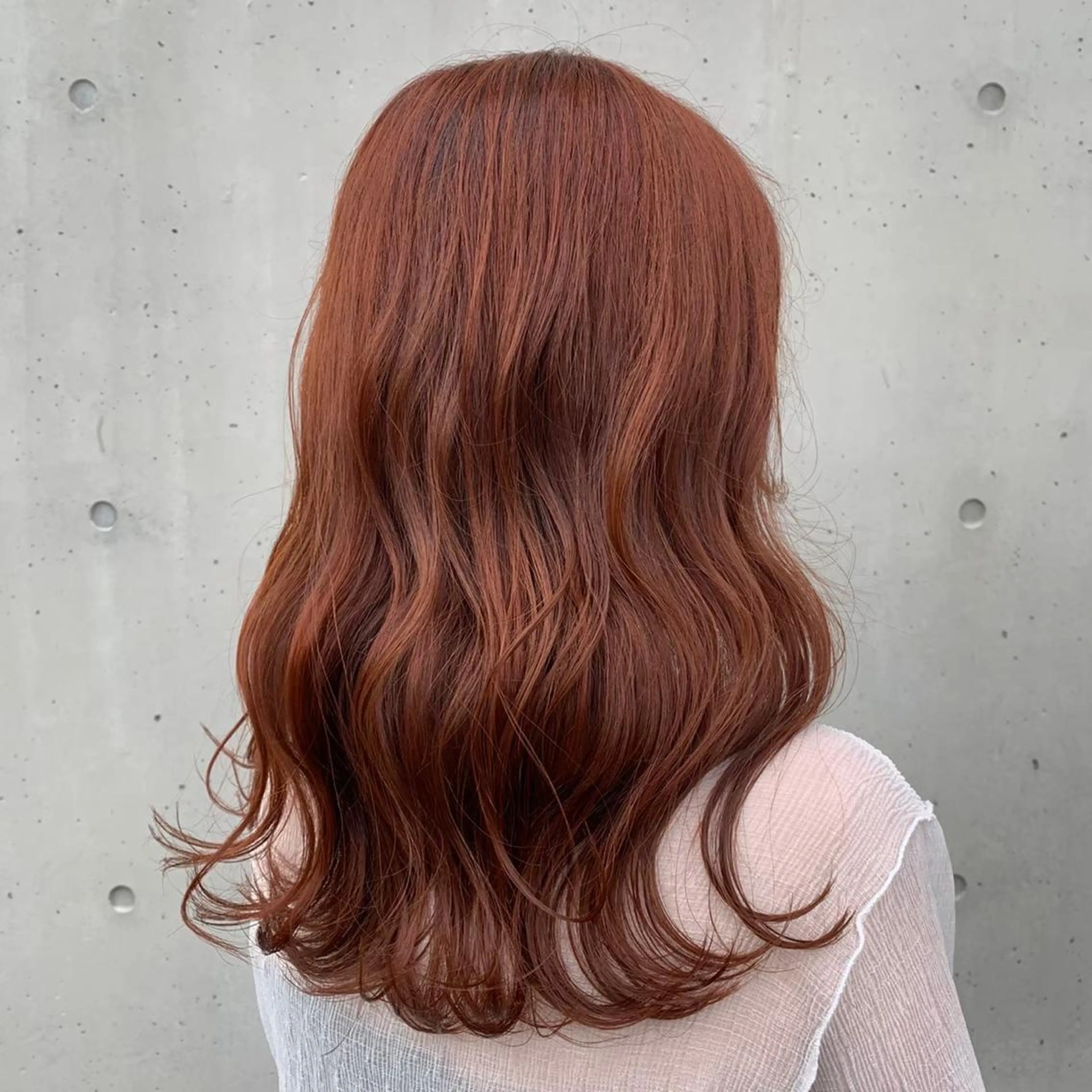 ミディアム カラー カット ヘアカラー le. pidorgeのヘアスタイル