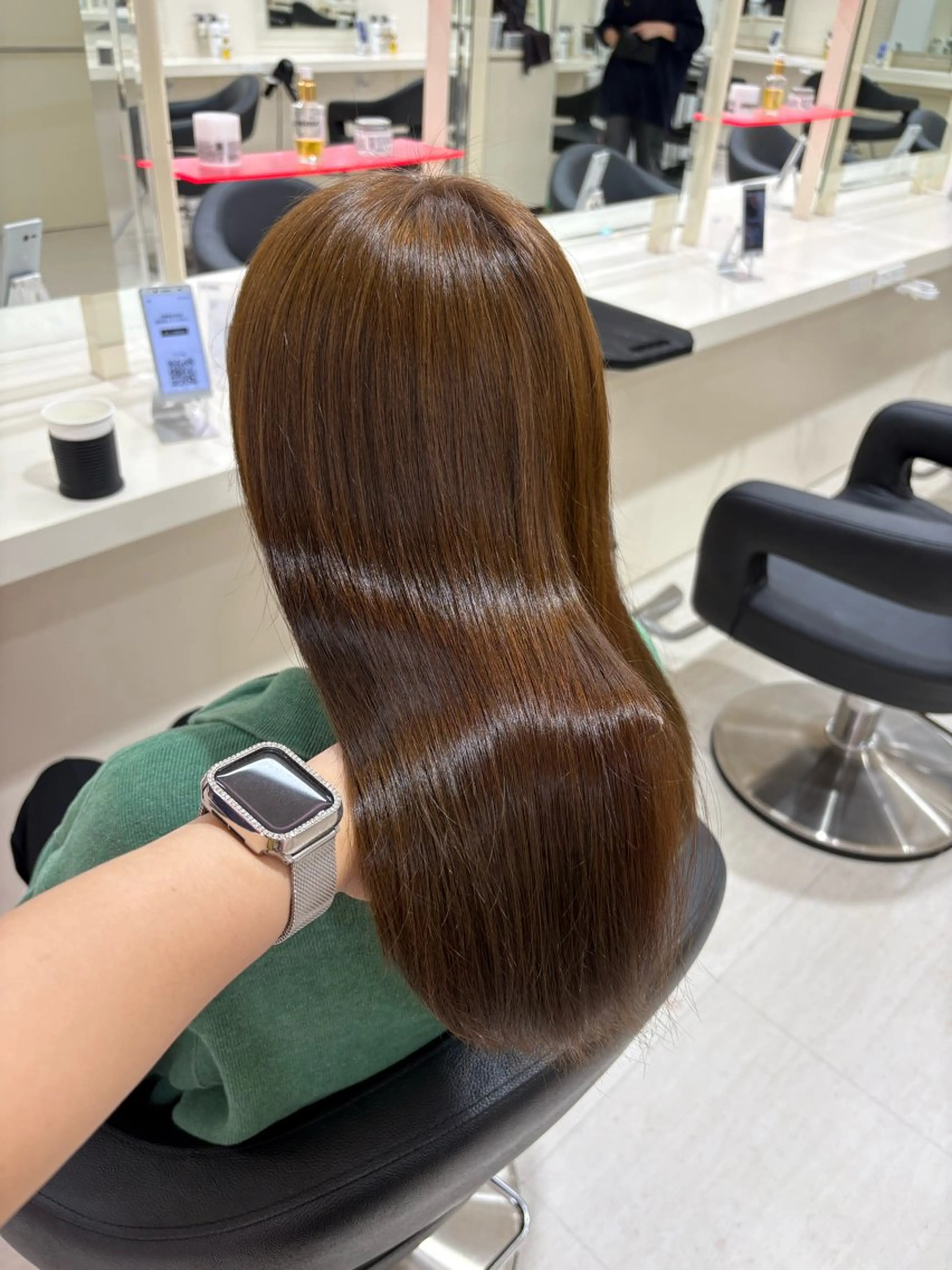 ロング カラー ヘアカラー 💟RINNA 艶カラー💟のヘアスタイル