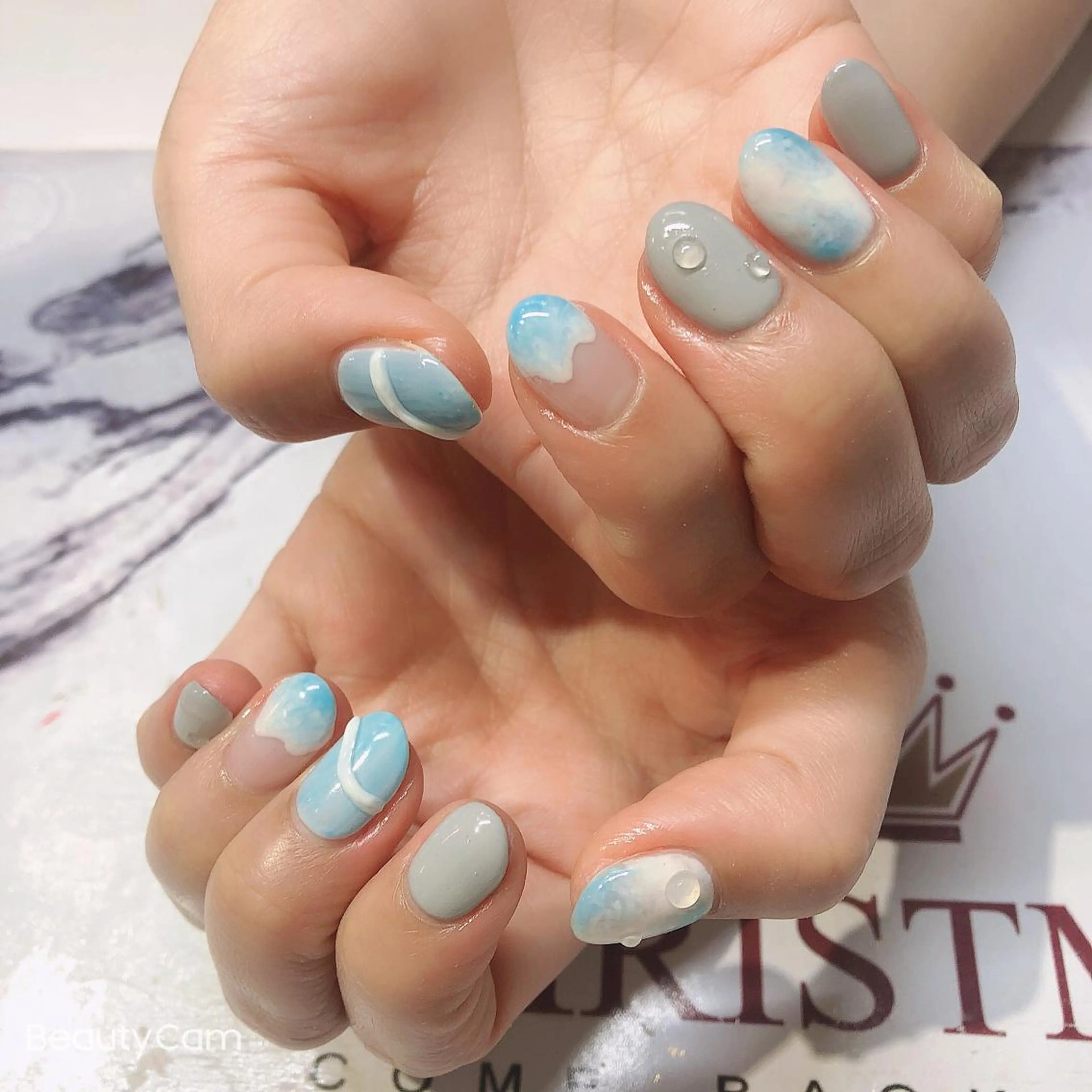 ネイル ガレンドウ 白澤 愛子のネイルデザイン