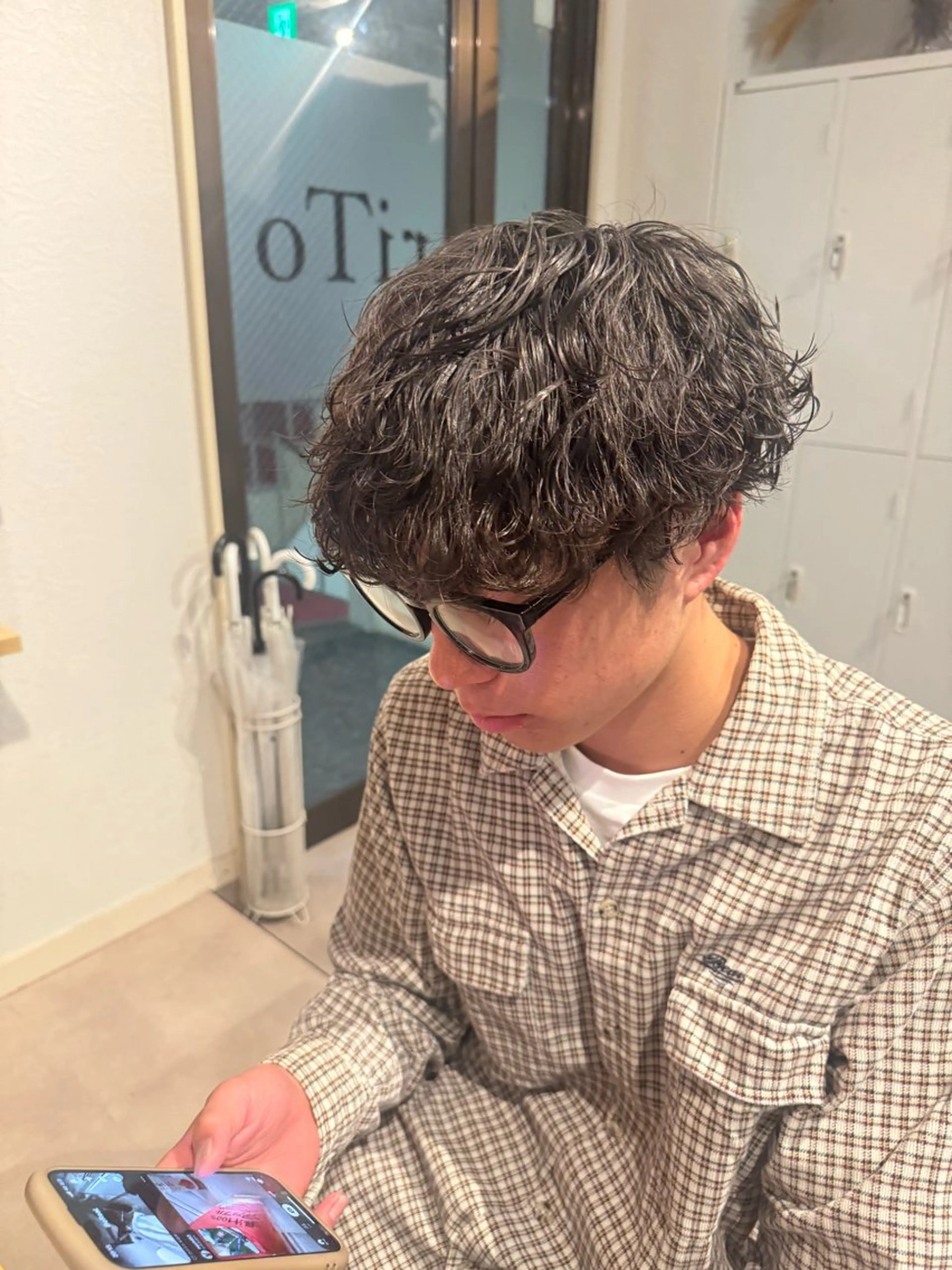 🏳️‍🌈ミニモ学割🏳️‍🌈メンズカット＋波巻きパーマの写真