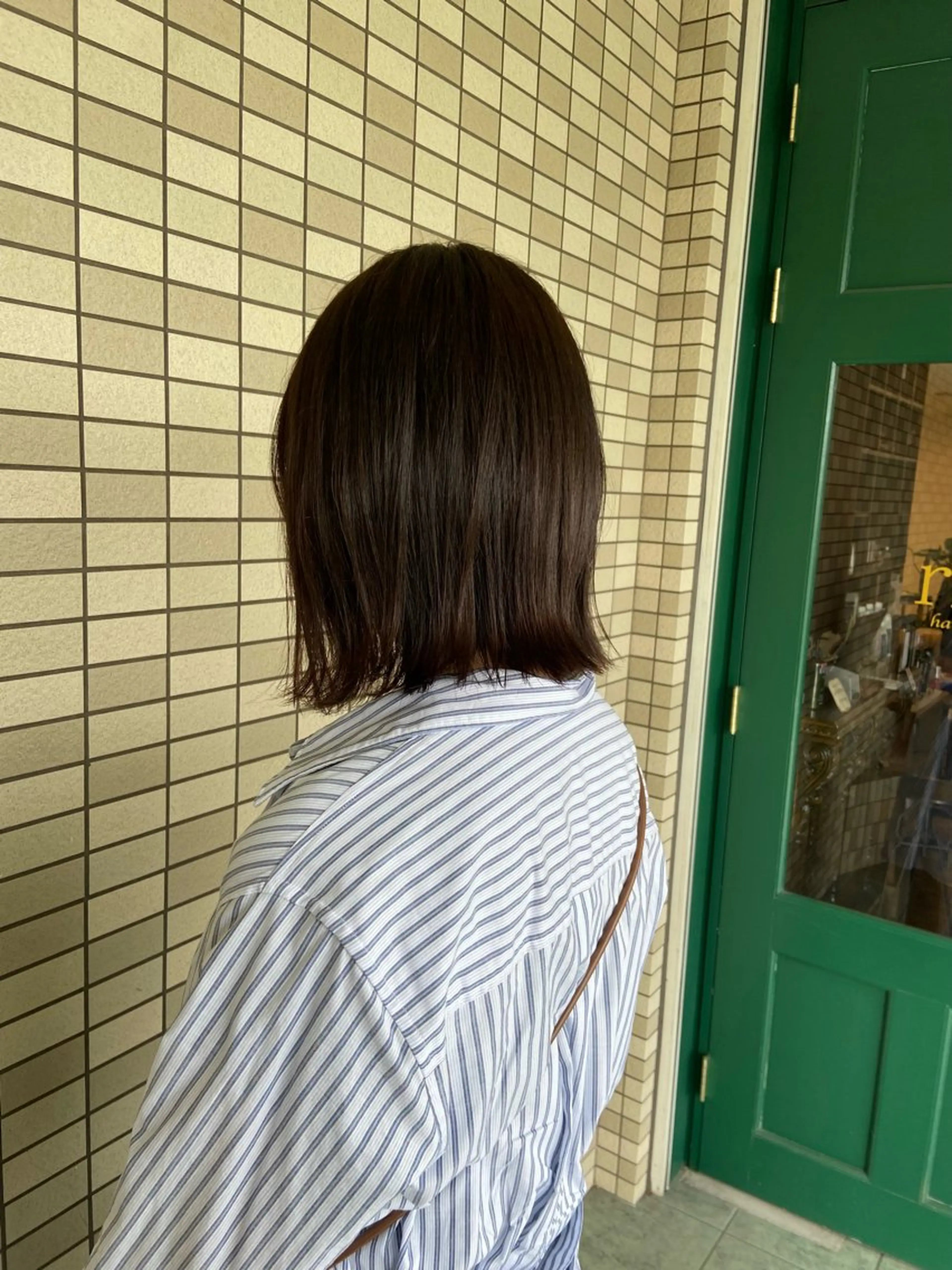 ミディアム カラー 大矢 萌美のヘアスタイル