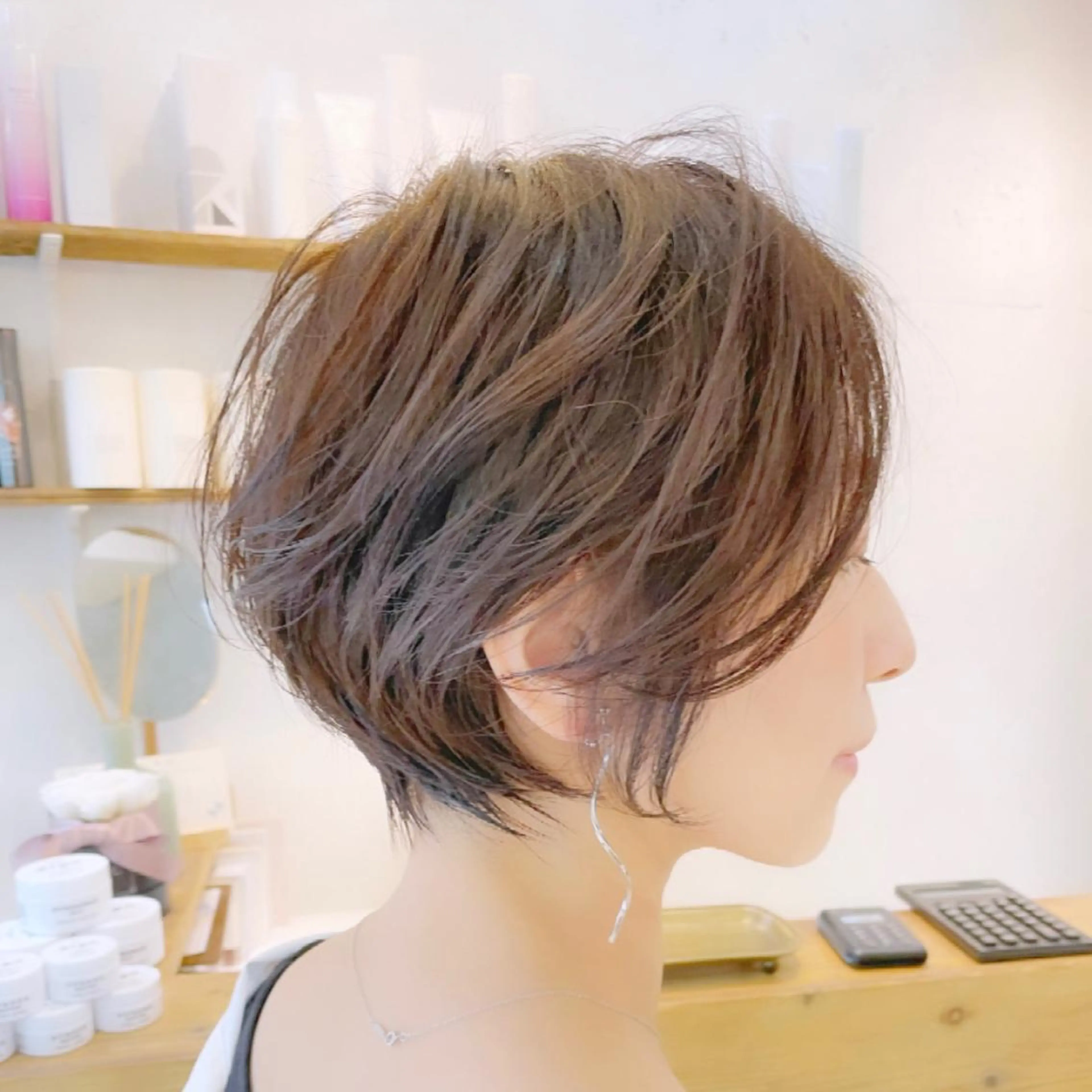 ショート 表参道/大人ショート カットモデル募集⭐︎のヘアスタイル