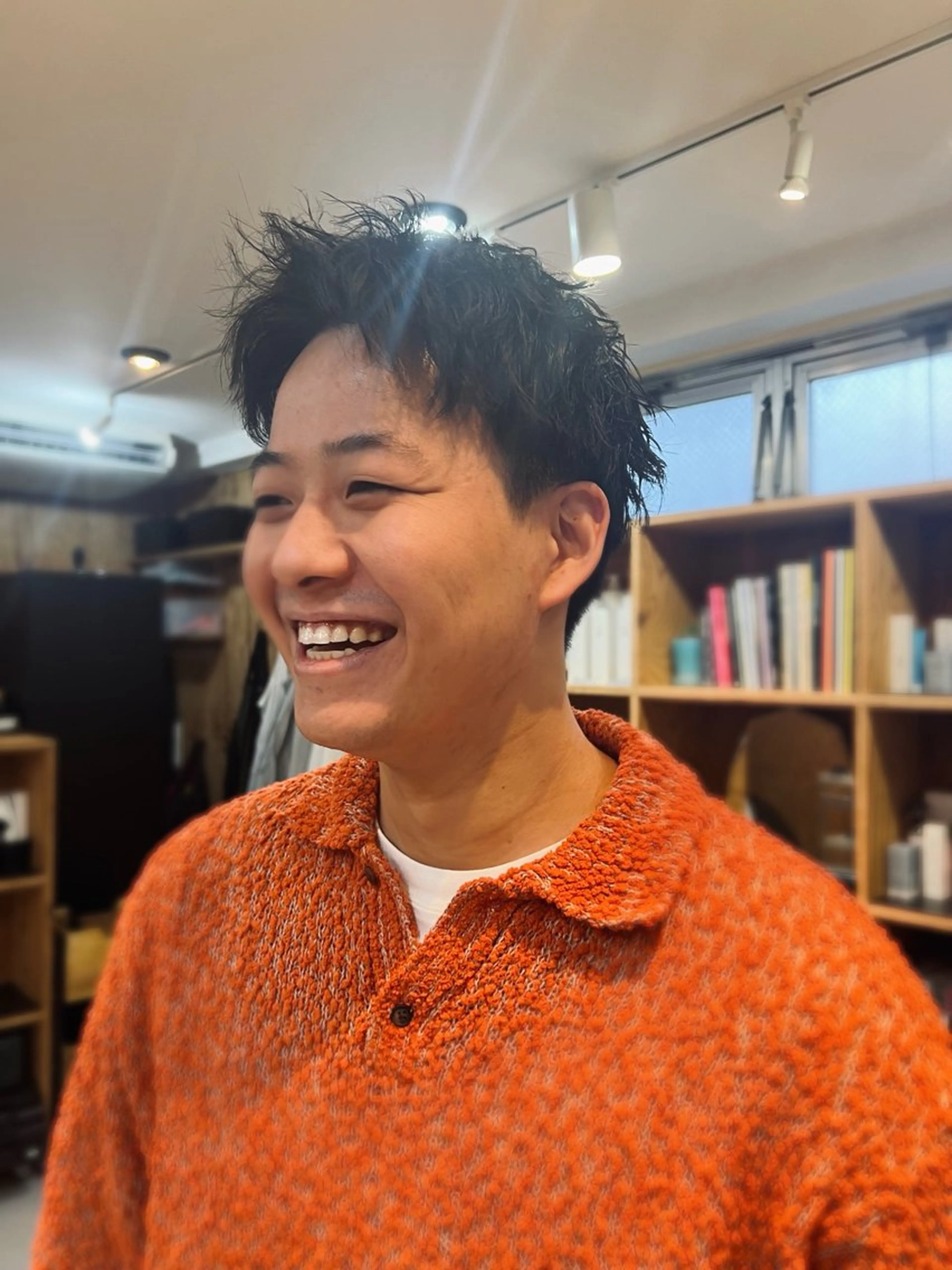 パーマ メンズ moe .のヘアスタイル