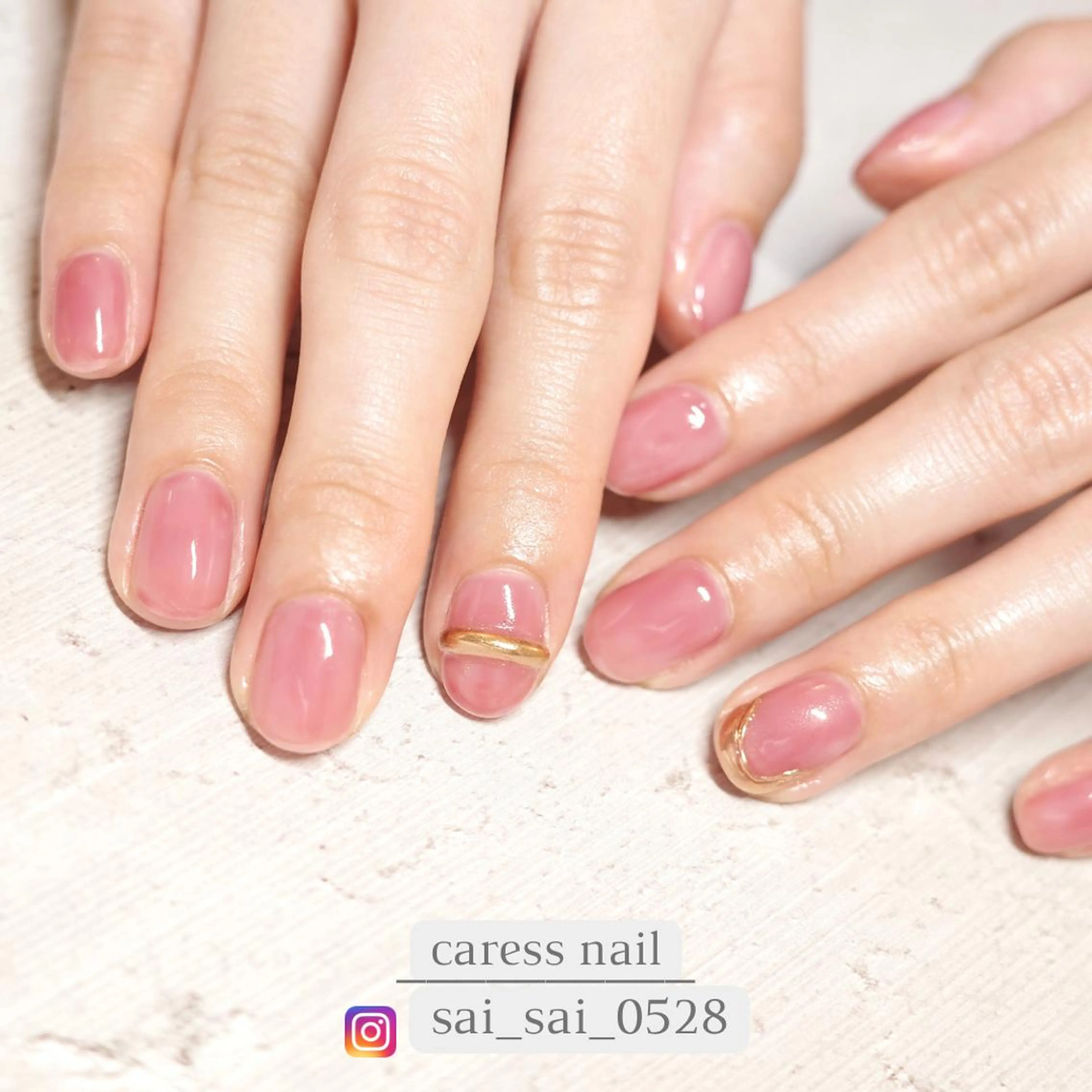 ネイル アートネイル caress  nail カレスネイル　代々木上原所属・カレスネイル さいのネイルデザイン