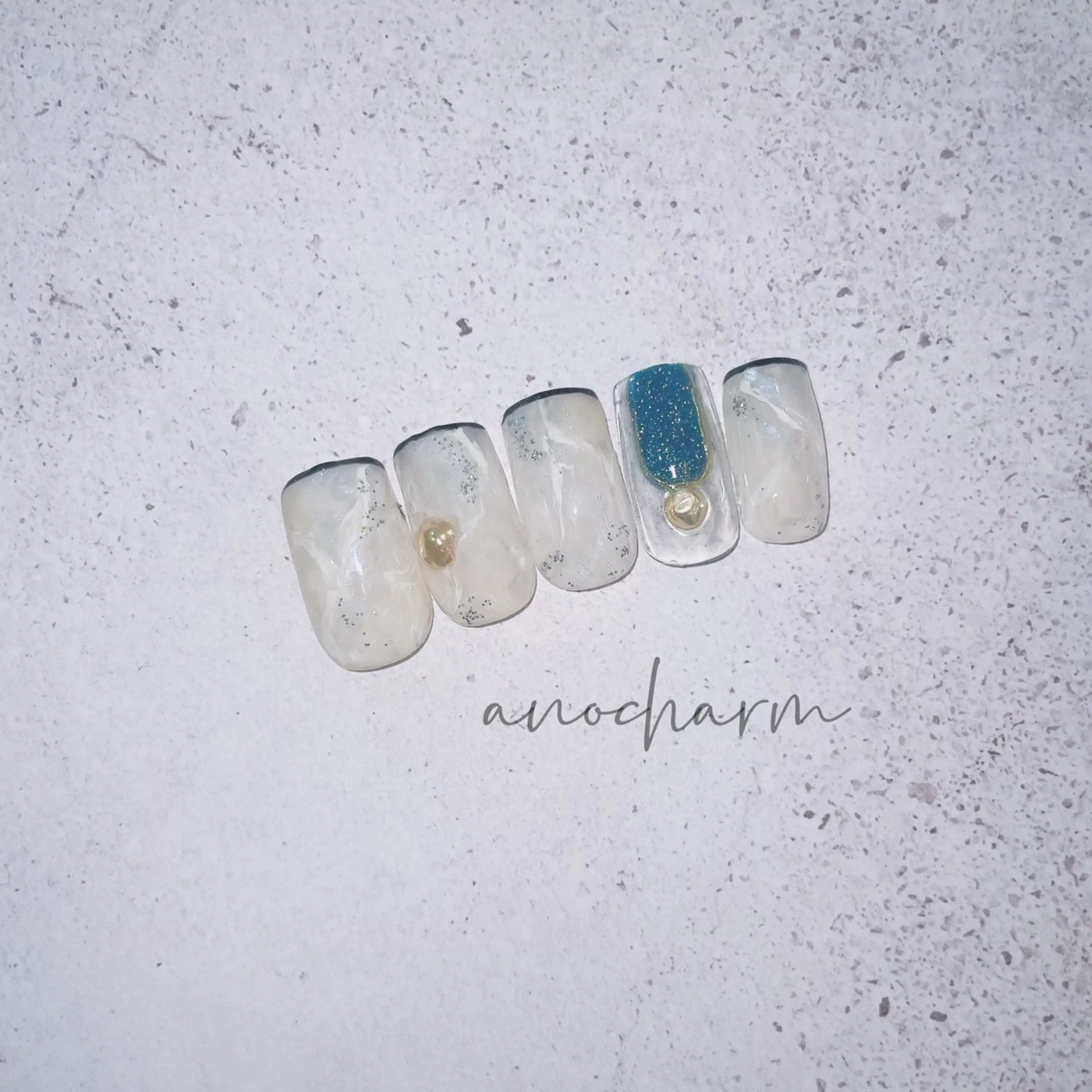 ネイル ハンドネイル anocharm _annaのマツエク・マツパデザイン