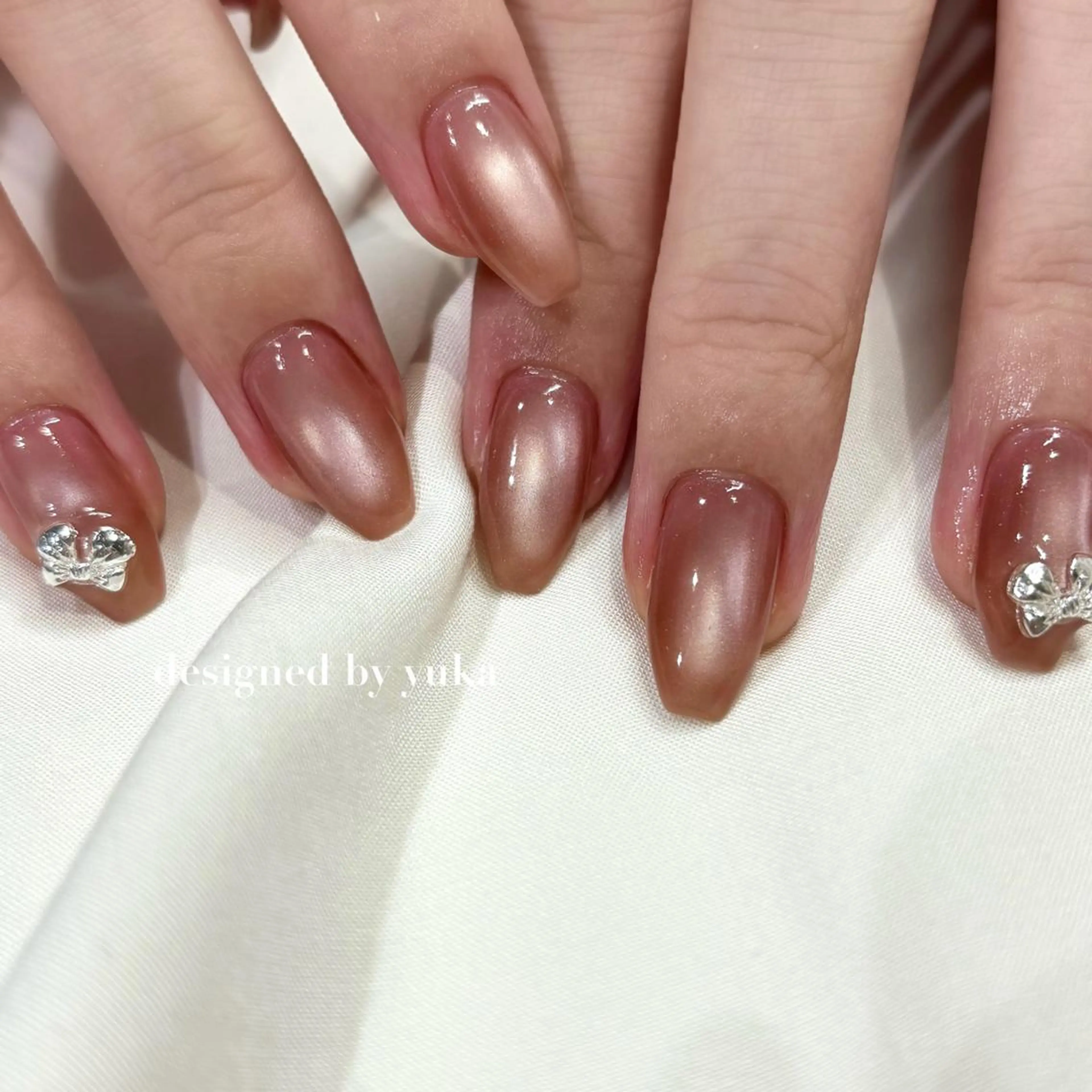 ネイル 新宿代々木/ちゅるん キレイめ/miriのネイルデザイン