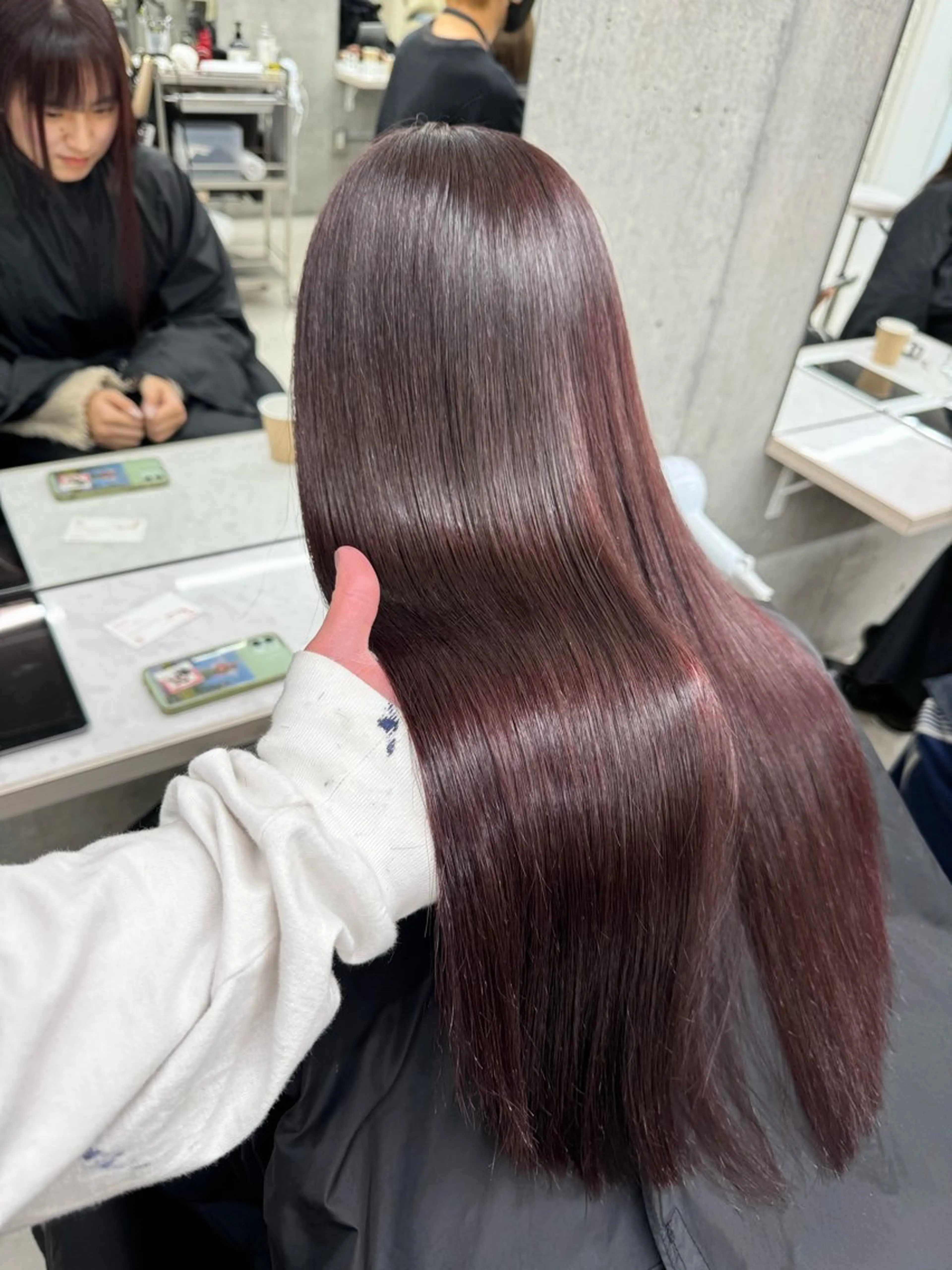 ロング Clore所属・うる艶ヘア♡韓国好き 透明感　shotaのヘアスタイル