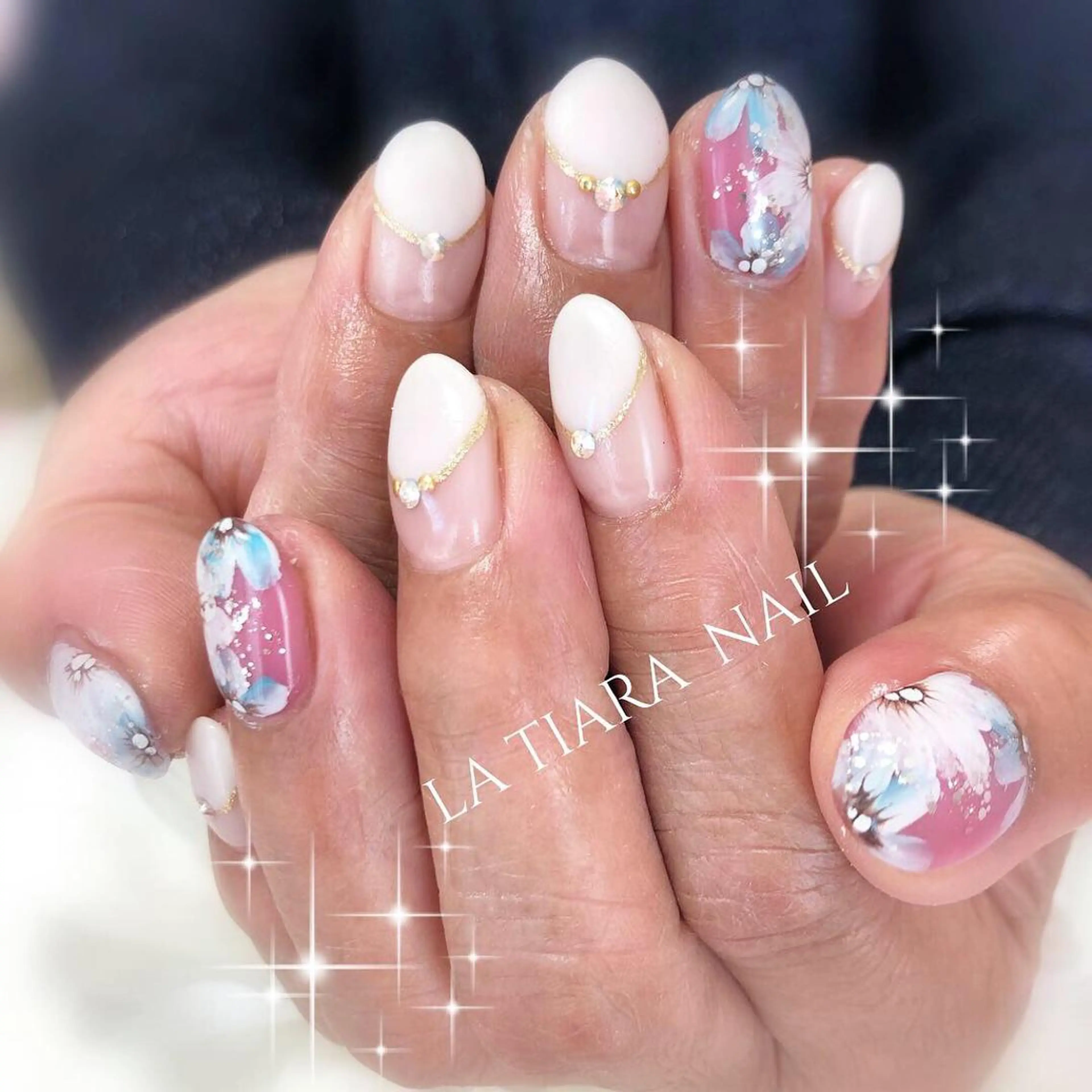 ネイル Blue bird  nailのネイルデザイン