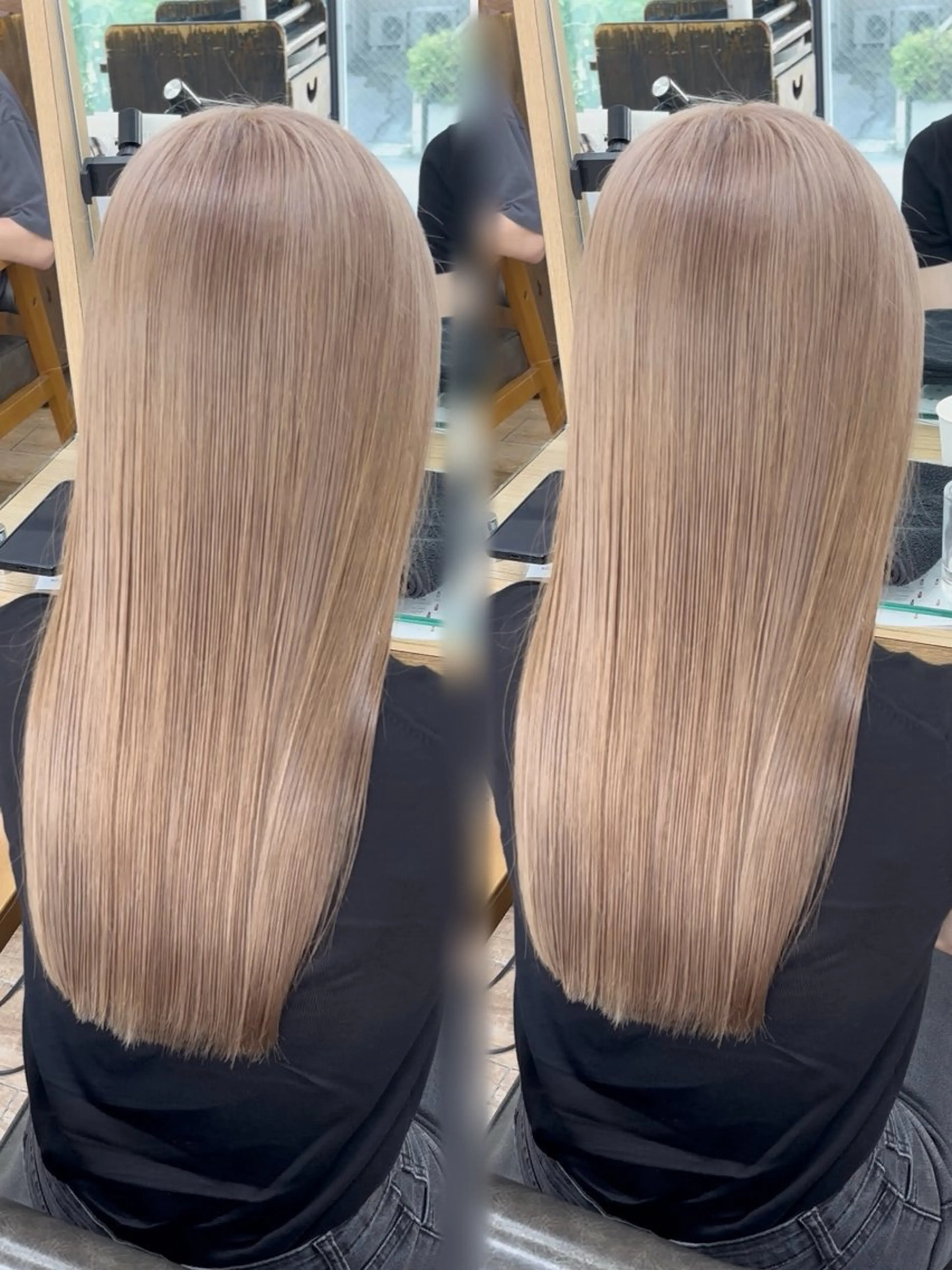 ロング カラー ヘアカラー ダブルカラー 🌙ｃｈｉｎａｒｉのヘアスタイル