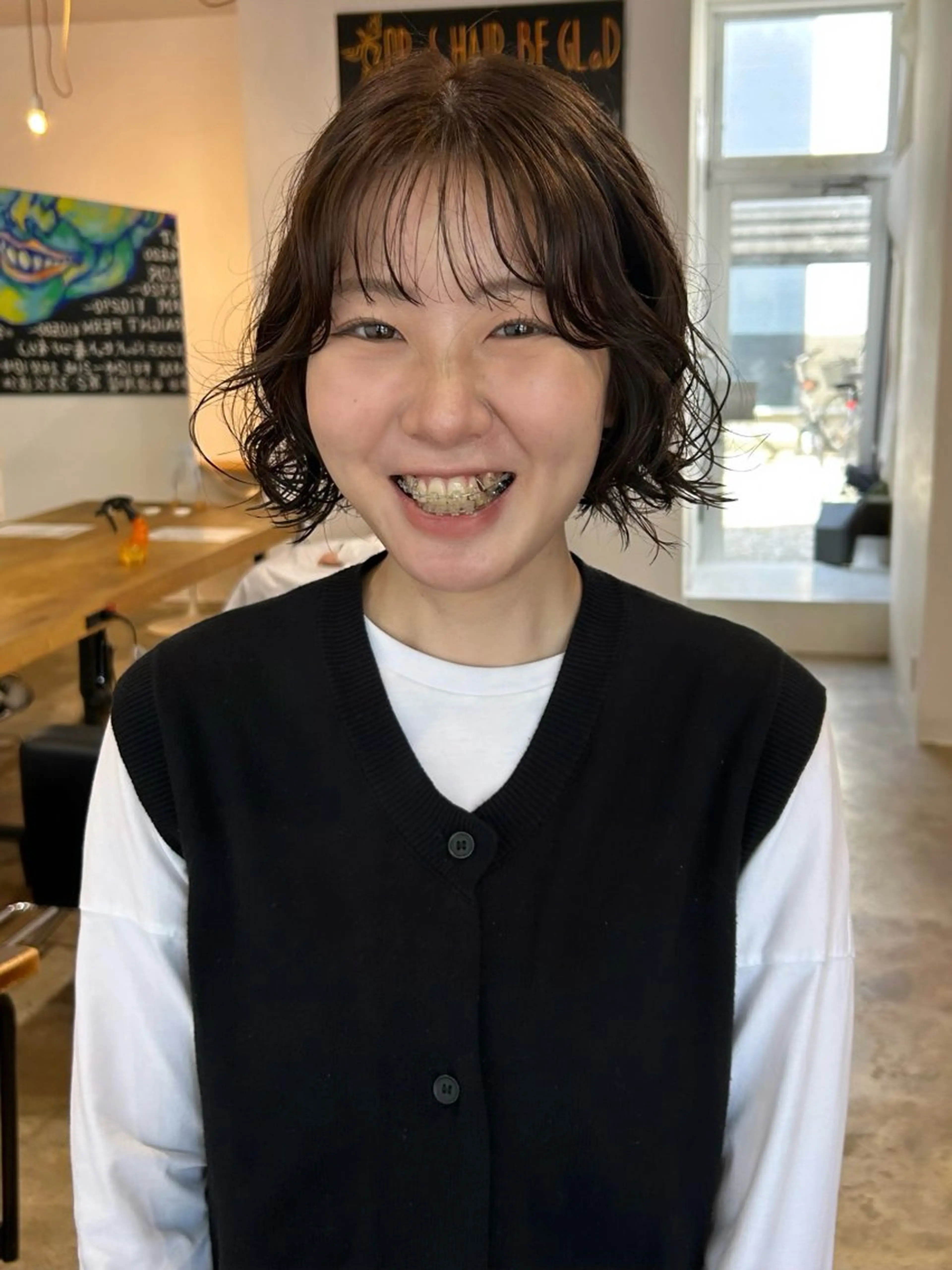 パーマ ORe'S HAIR BE　GLaDまなみのヘアスタイル