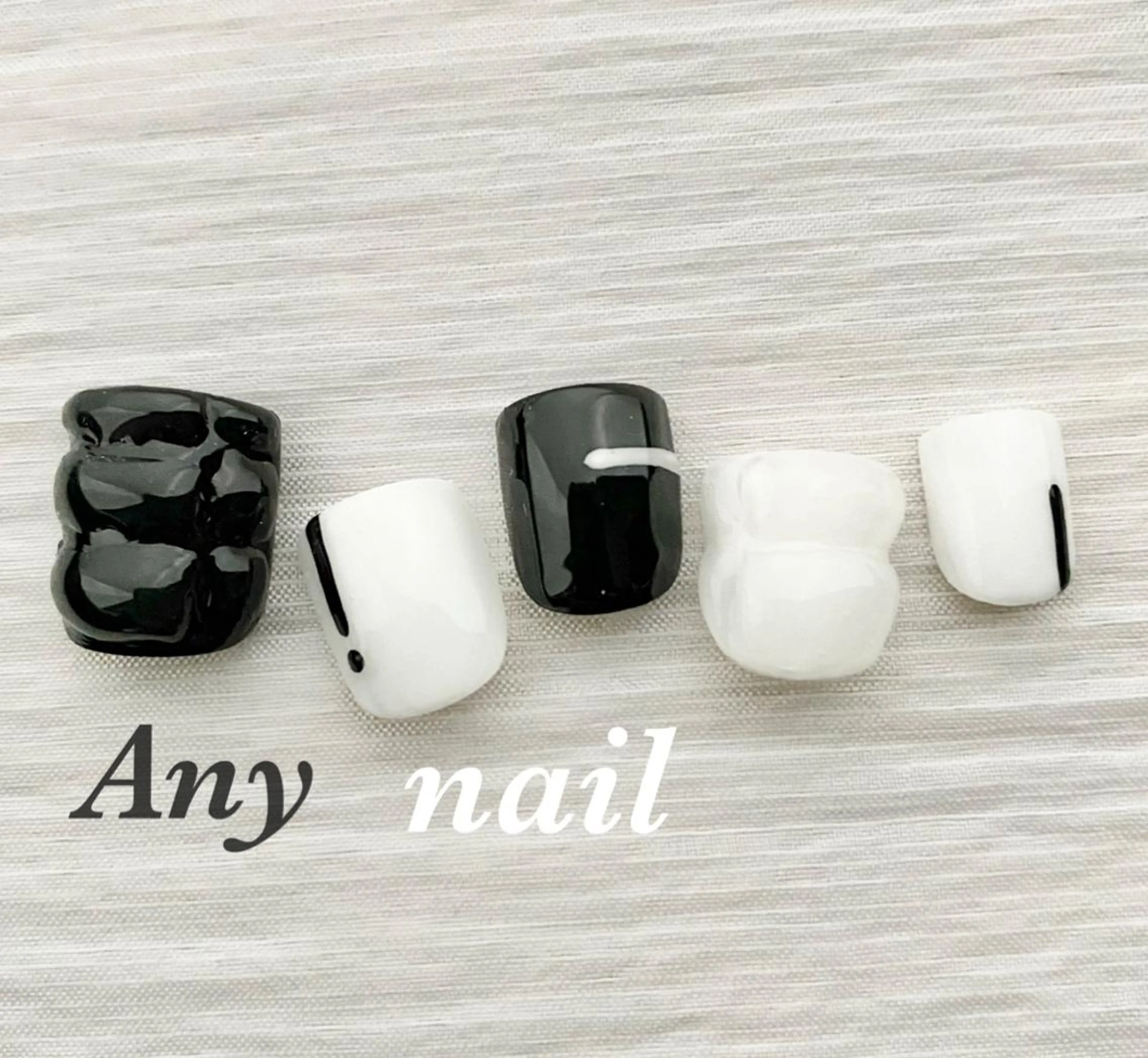 ネイル ブルー フットネイル 岩澤 恵子のネイルデザイン