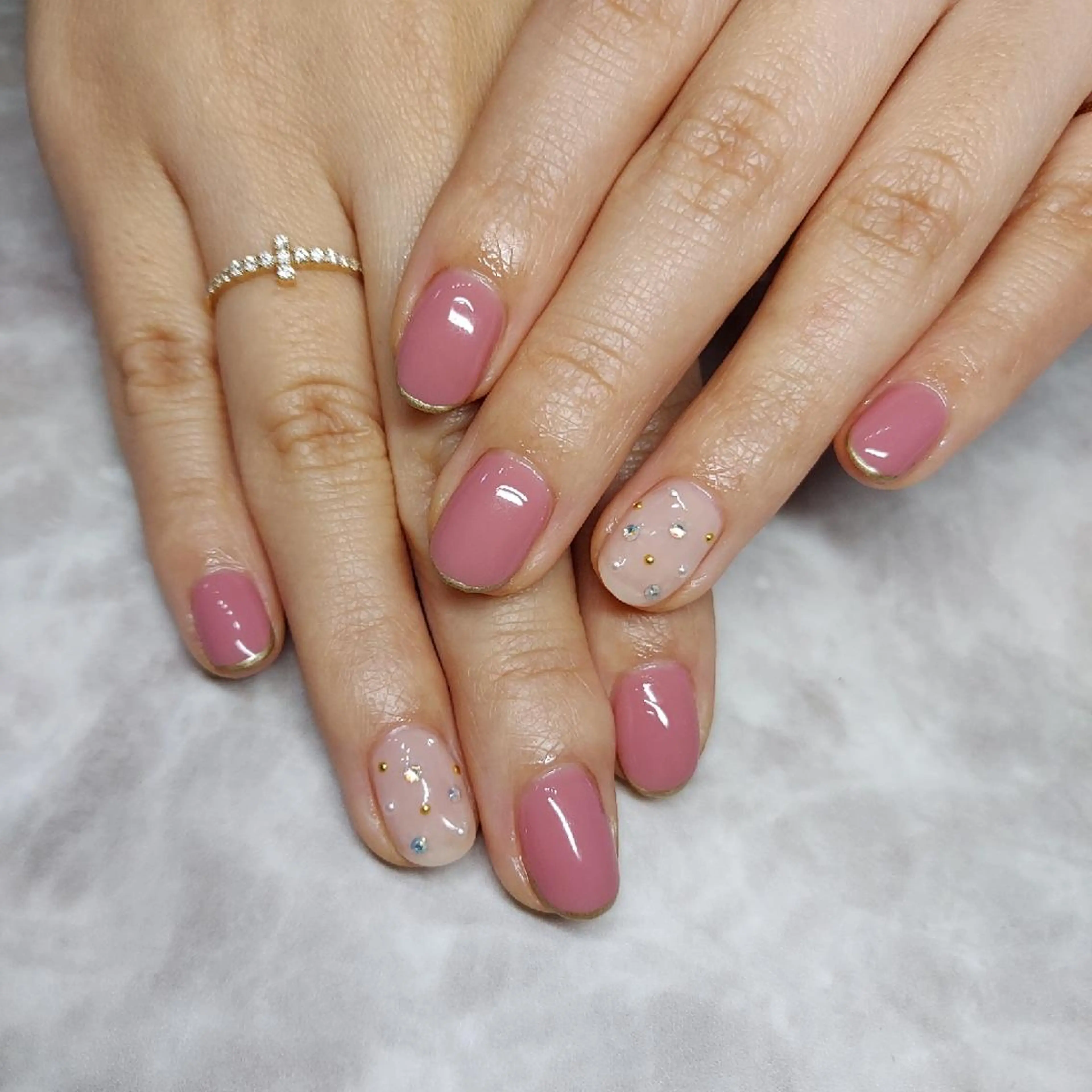 ネイル フラワーネイル マグネットネイル ミラーネイル ニュアンスネイル ハンドネイル 栗東駅 徒歩10分 ネイルサロン ディアのネイルデザイン