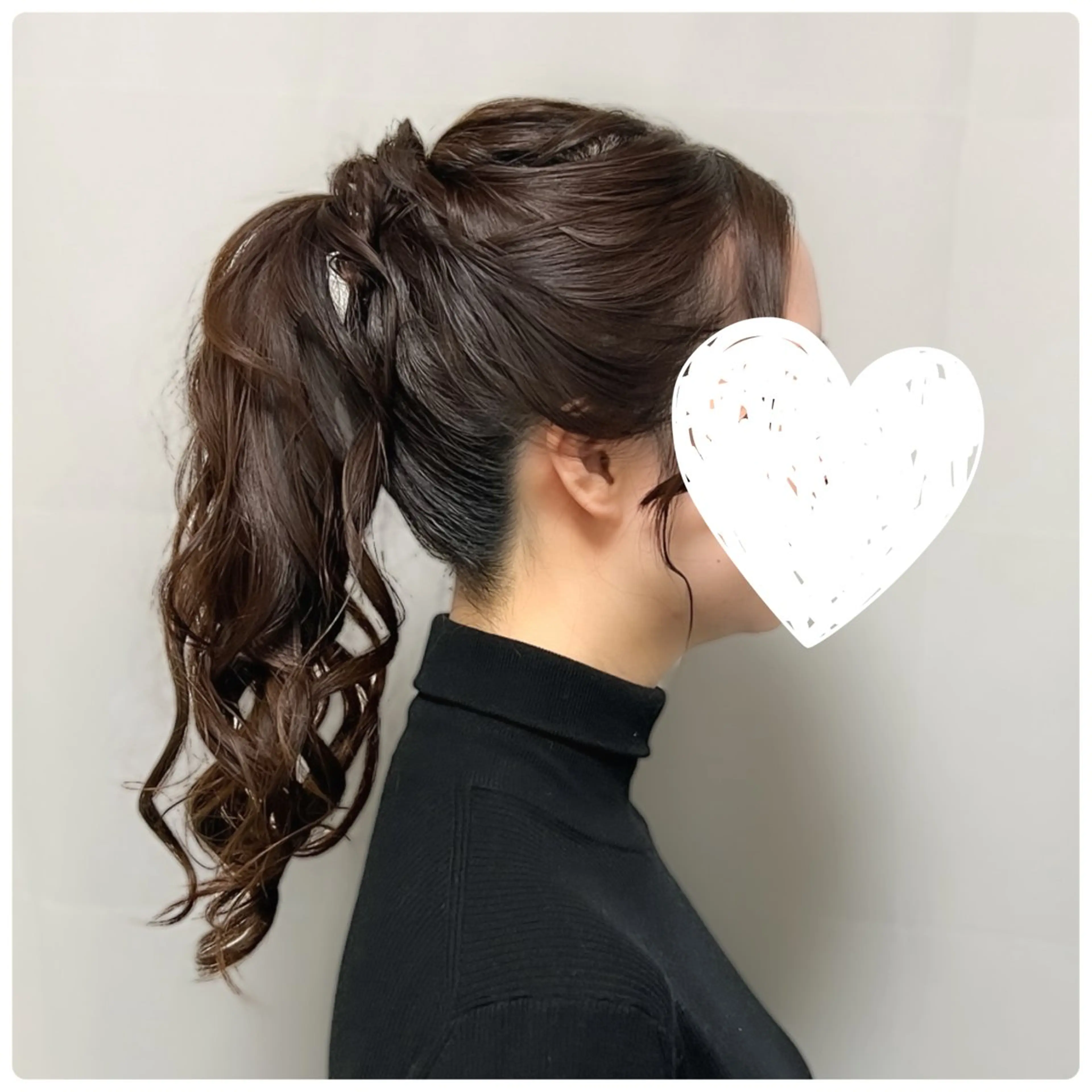 ヘアアレンジ ポニーテール ヘアセット リクエスト受付中🪞 CHATEAUのヘアスタイル