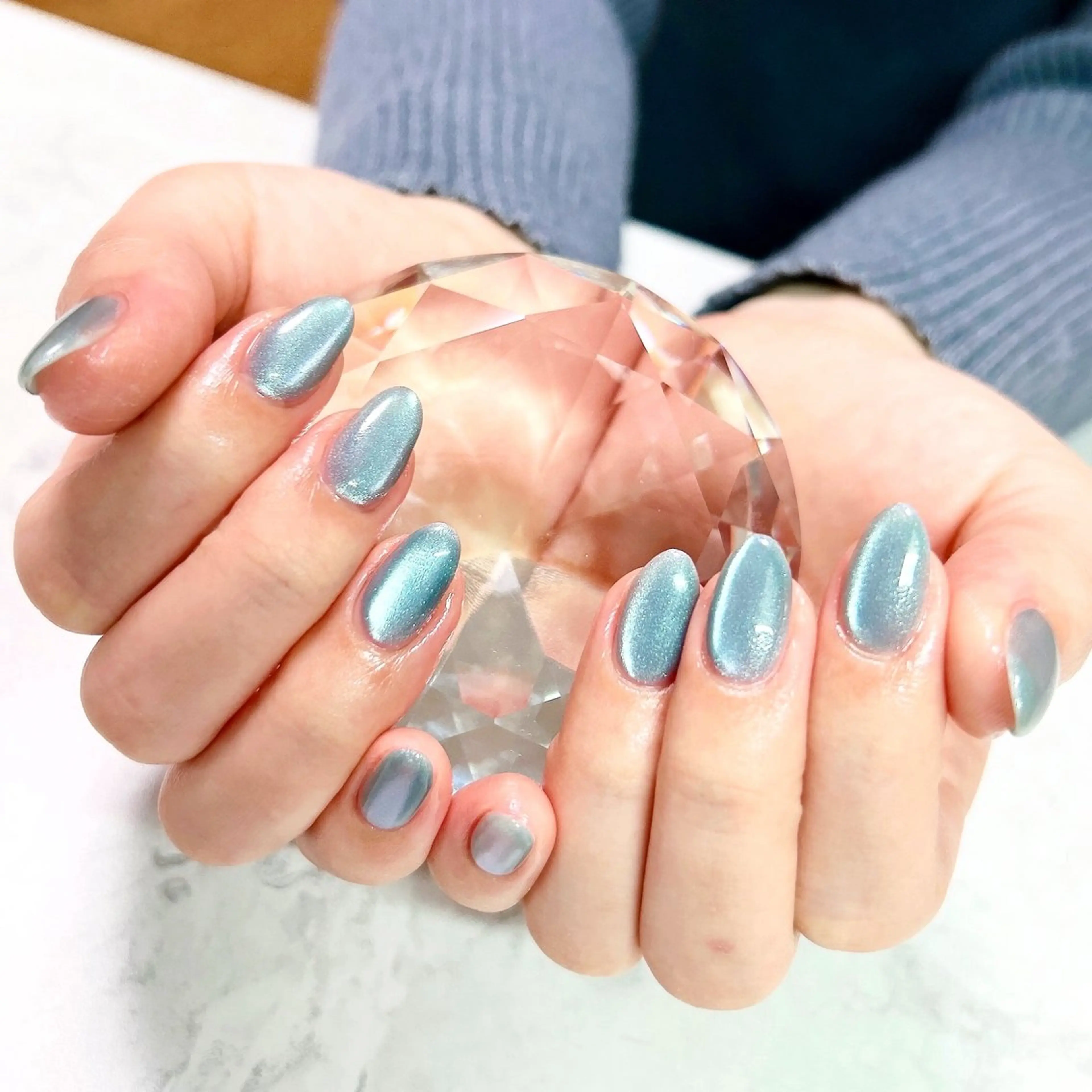 ネイル マグネットネイル private salon Reiのネイルデザイン