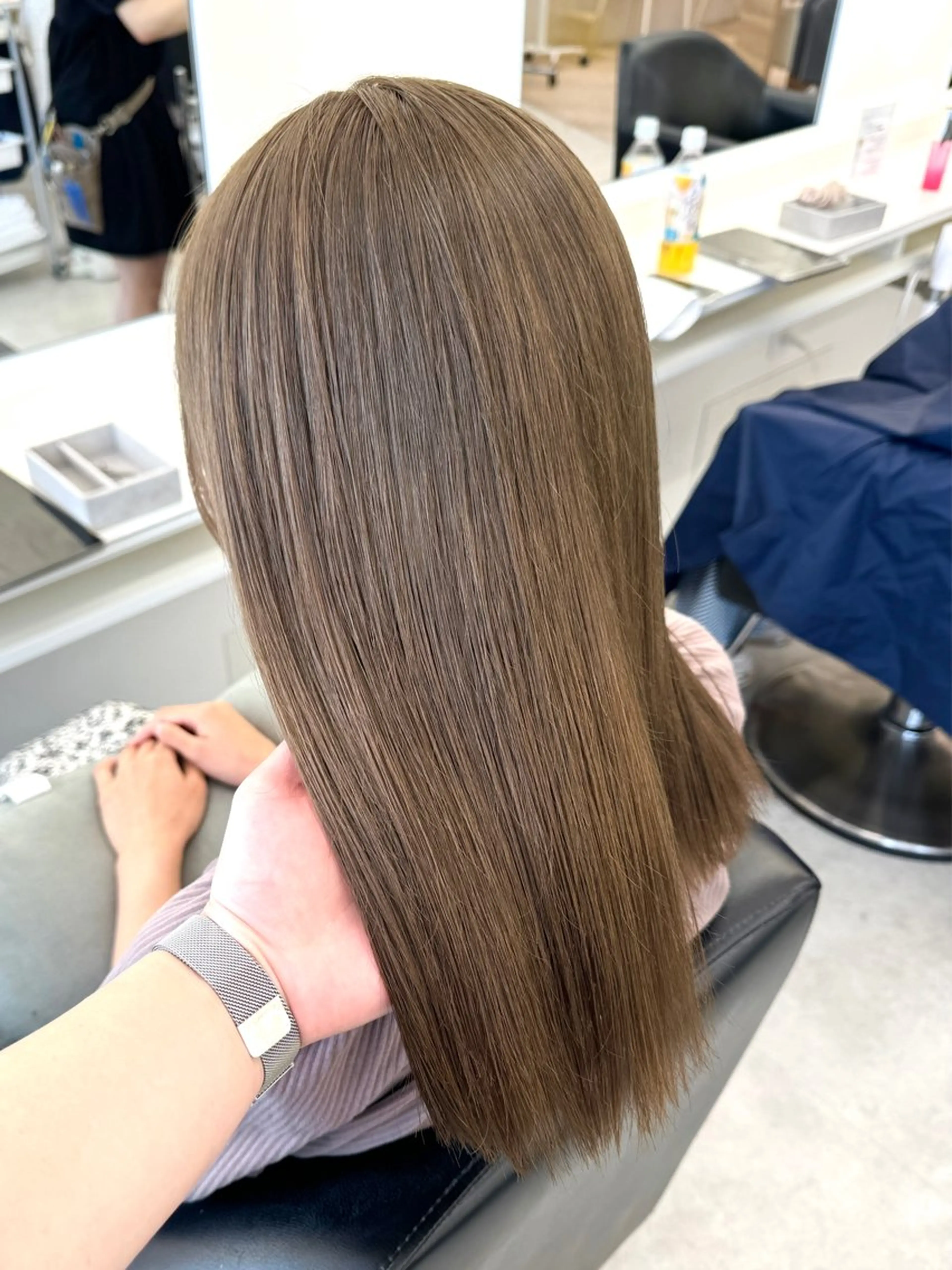 ロング カラー ベージュカラー ヘアカラー ParveMix┊ 太田 千尋🎀🪽のヘアスタイル