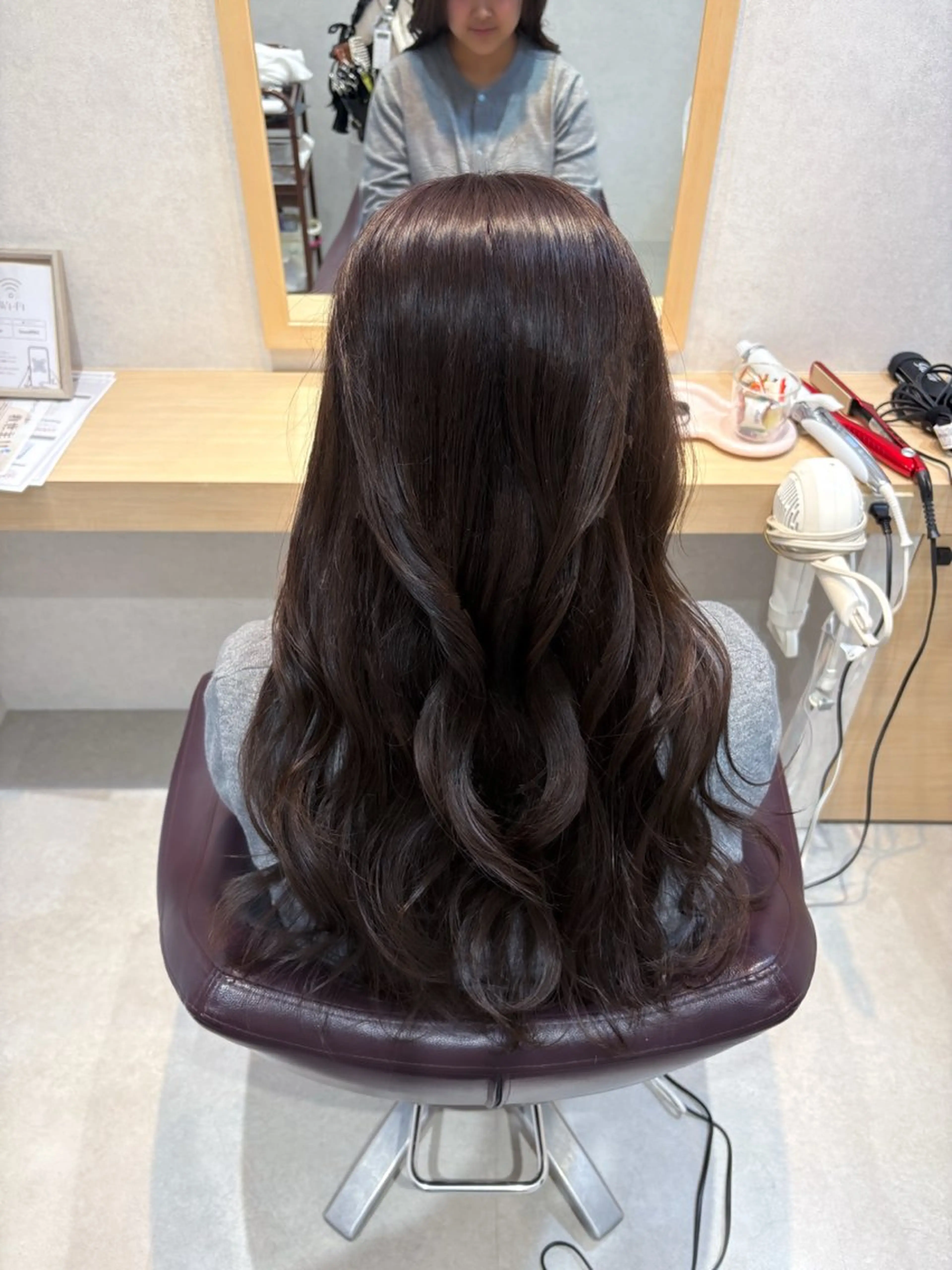 ロング カラー カット ヘアカラー 透明感/チョコカラー 💍TAMA💍のヘアスタイル