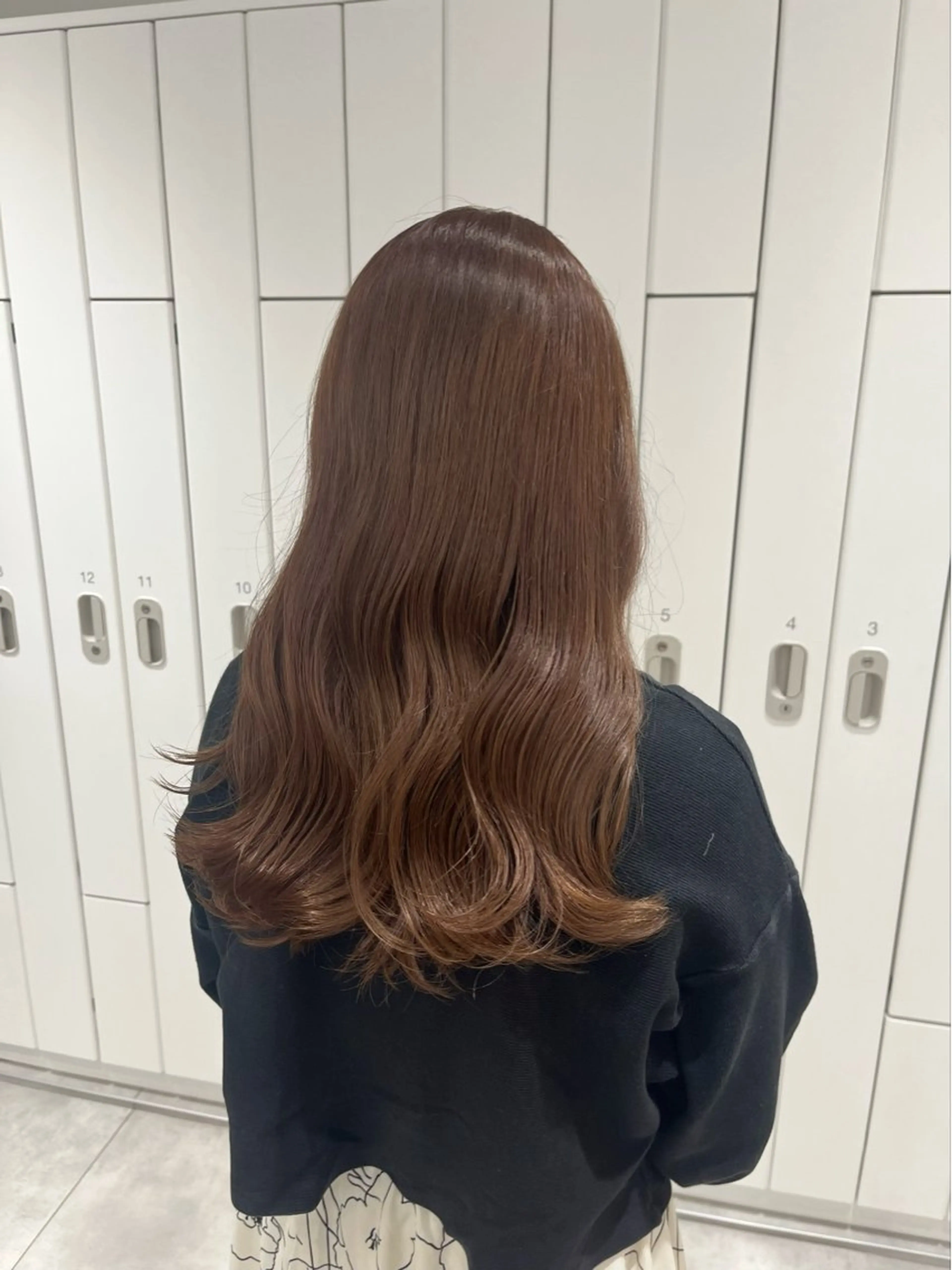 カラー ばんちなつ / ボブ/透明感カラーのヘアスタイル