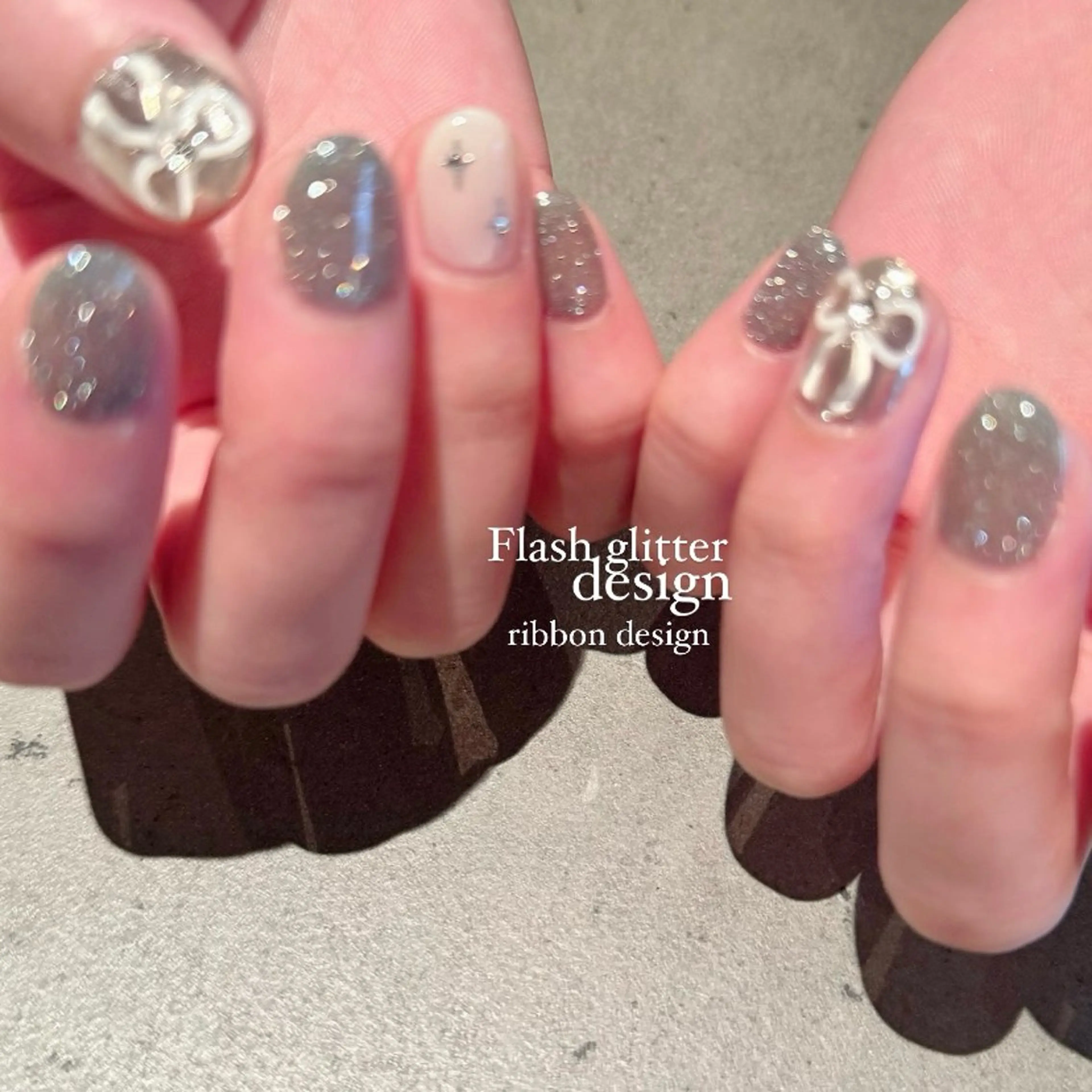 ネイル ハンドネイル にしぐち はるかのネイルデザイン