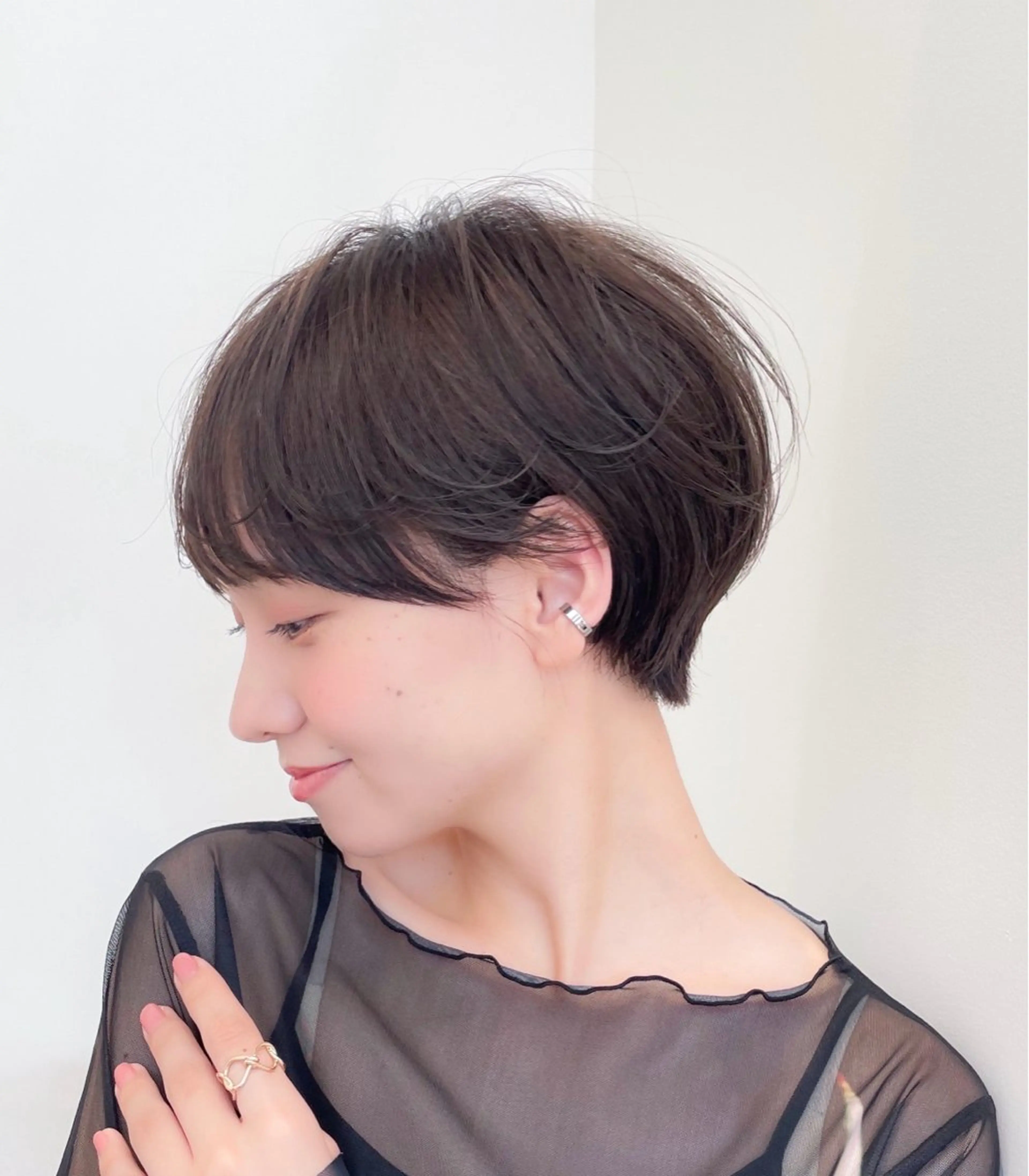 ショート ショートヘア トリートメント 田村 天のヘアスタイル