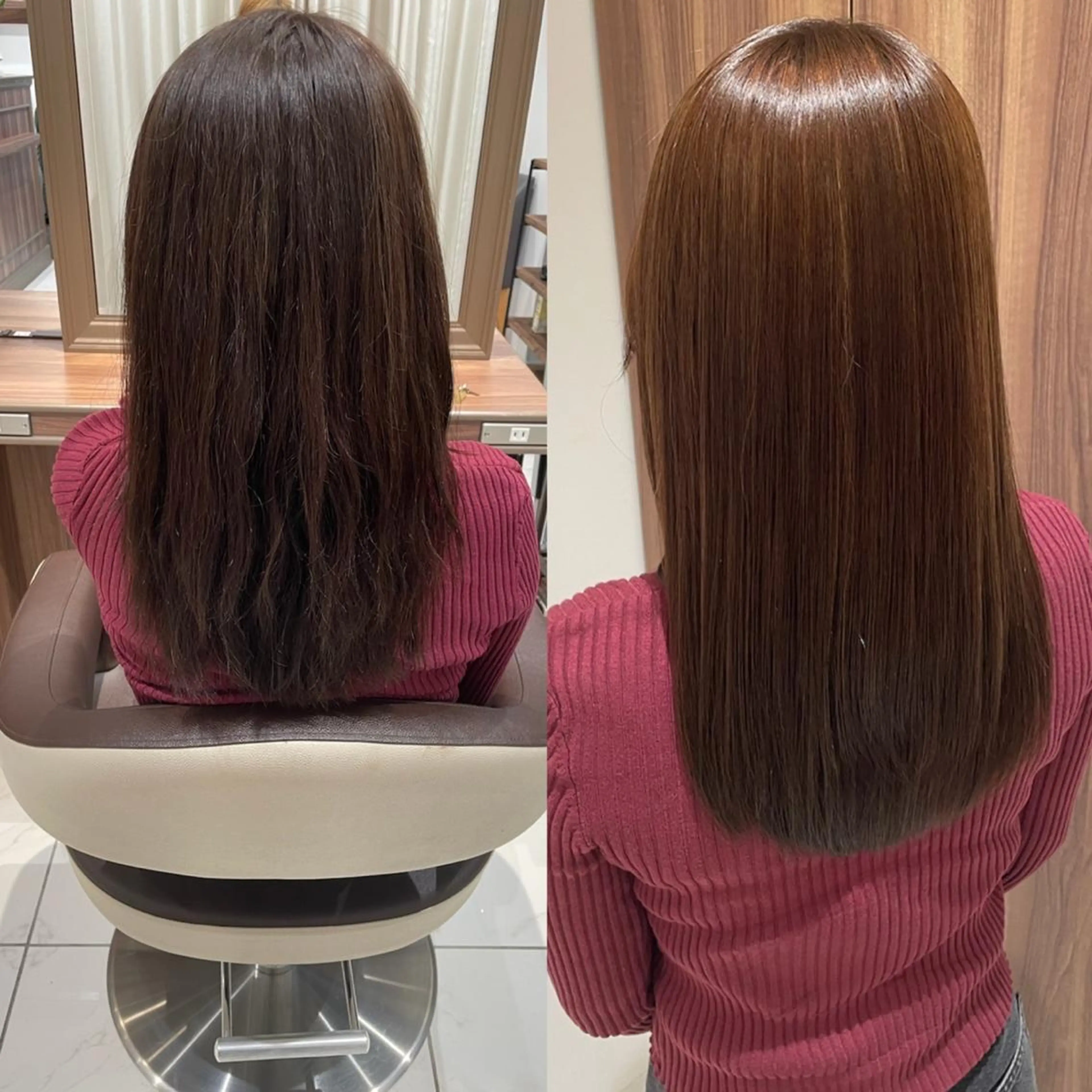 ロング カラー 髪質改善 トリートメント ラフィス池袋所属・✨本格的韓国スタイル 特化✨ﾊﾙｶ✨️のヘアスタイル