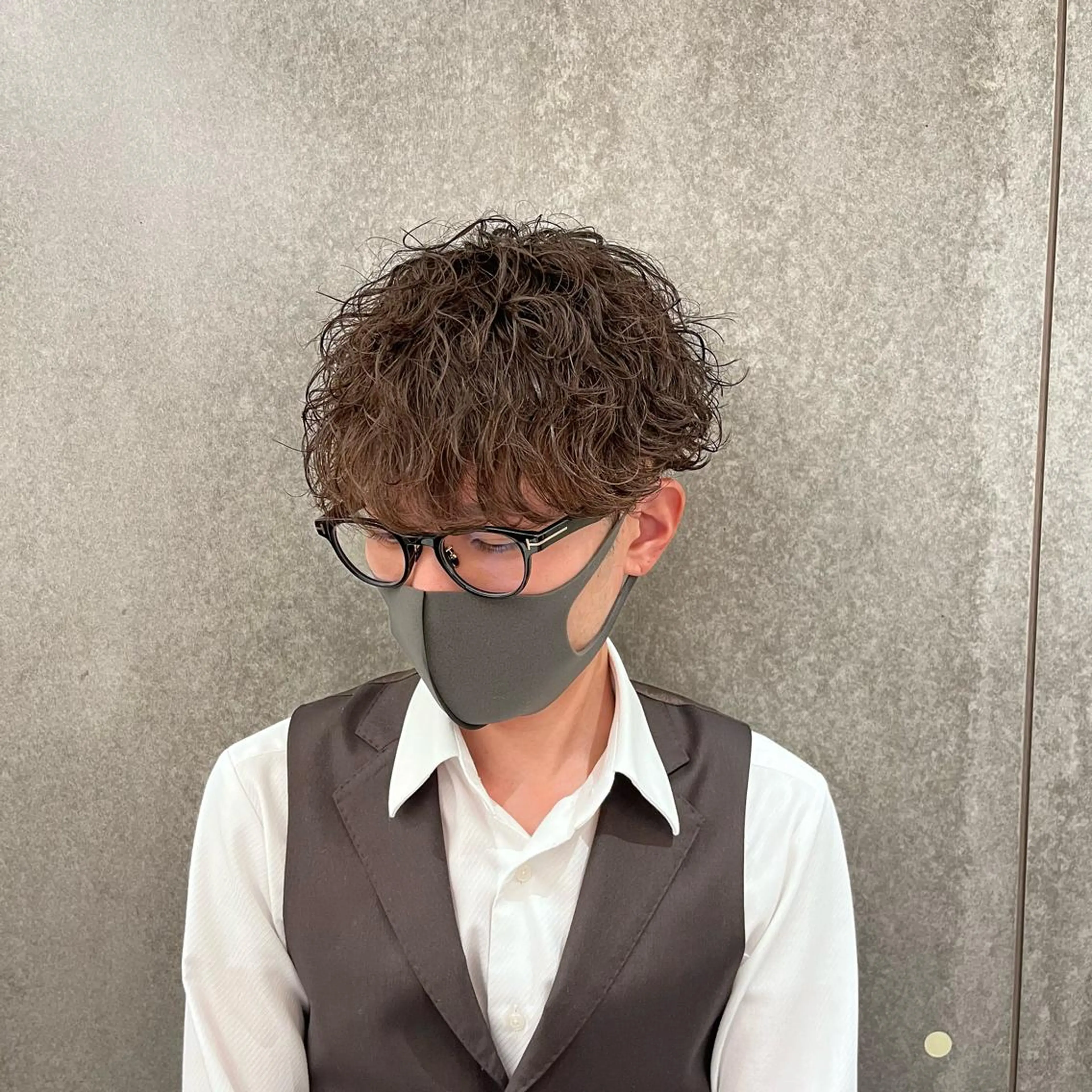 ショート パーマ メンズ 瀧野 翔吾【メンズ特化】のヘアスタイル