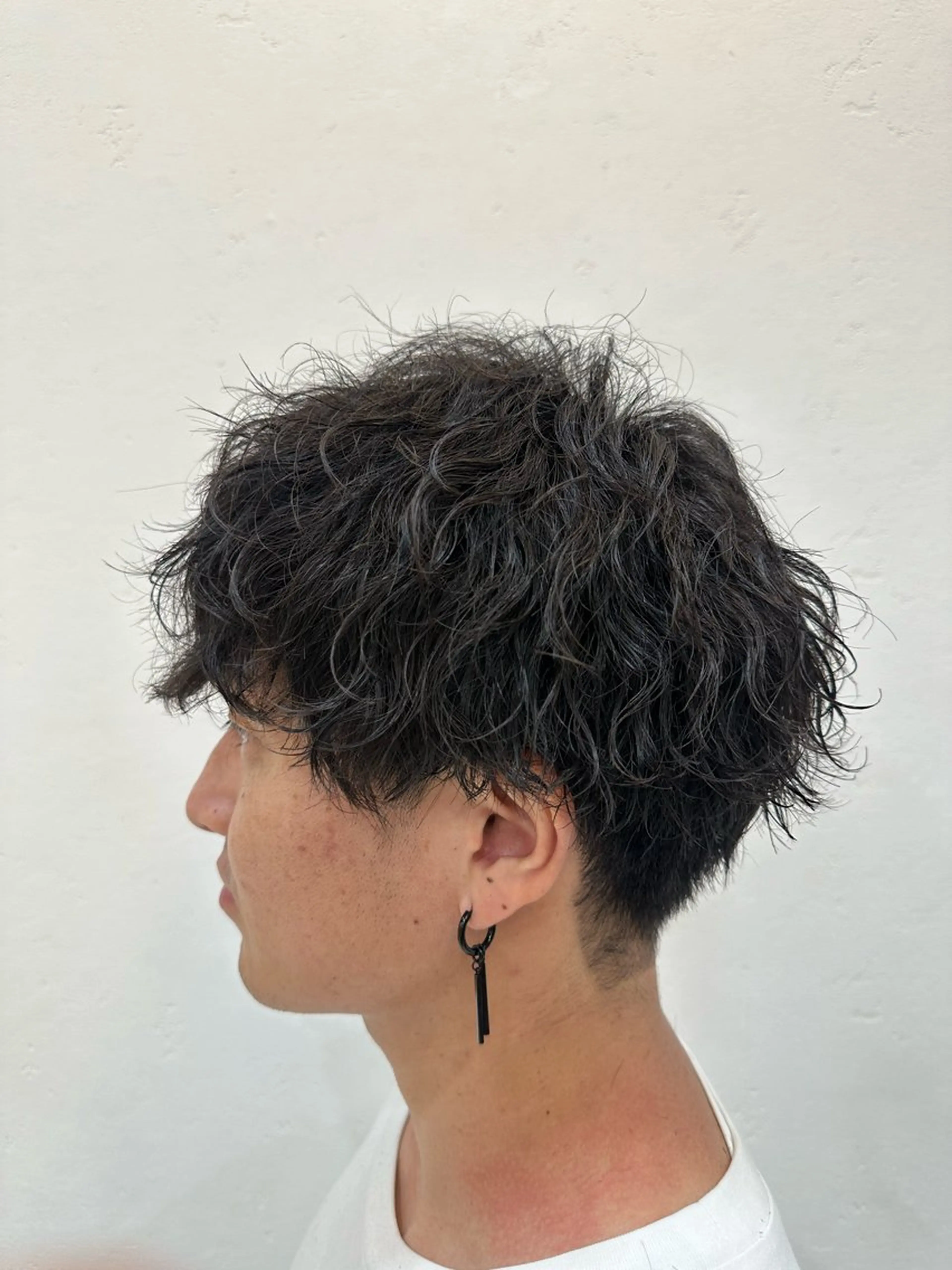 メンズ メンズパーマ 学生(メンズ向け) 白髪ぼかし/メッシュ ハイライト/ゆうとのヘアスタイル