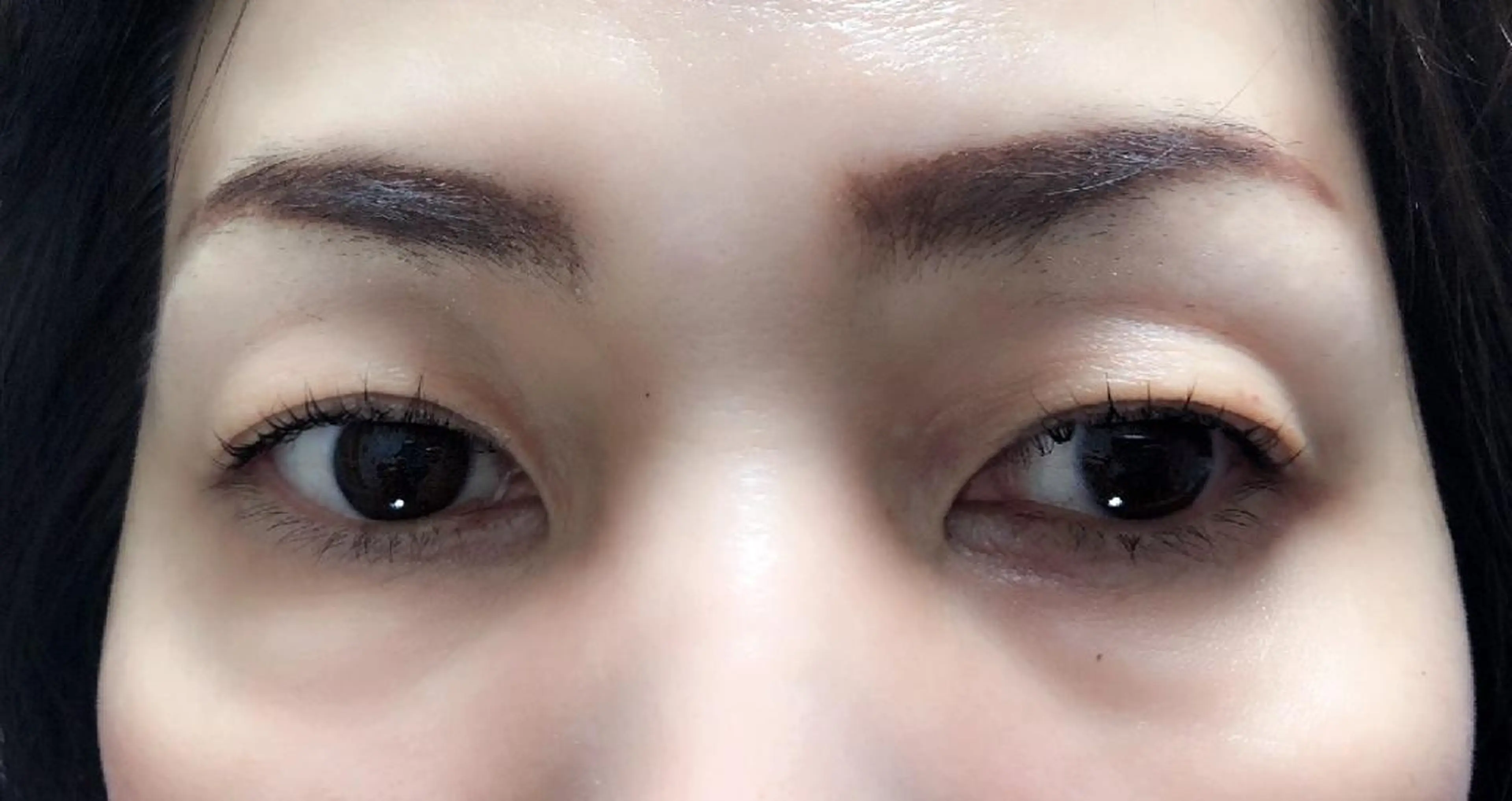 マツエク・マツパ 付け放題 フラットラッシュ まつげパーマ 下まつげエクステ 一重×まつ毛パーマ マツパ 吉岡 ゆうなのマツエク・マツパデザイン