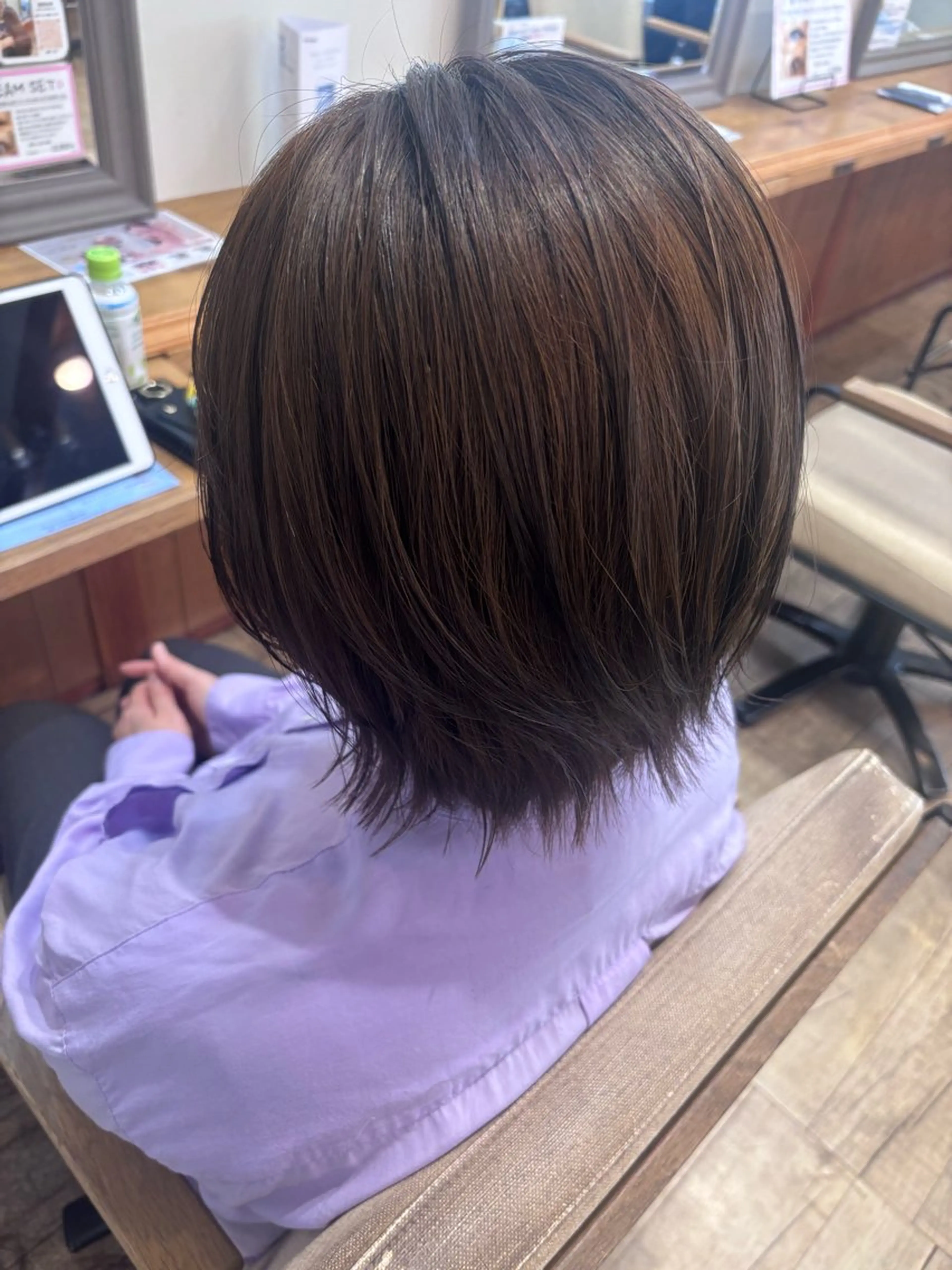 ショート カラー カット ヘアカラー トリートメント Jill franc ＿ ayanoのヘアスタイル