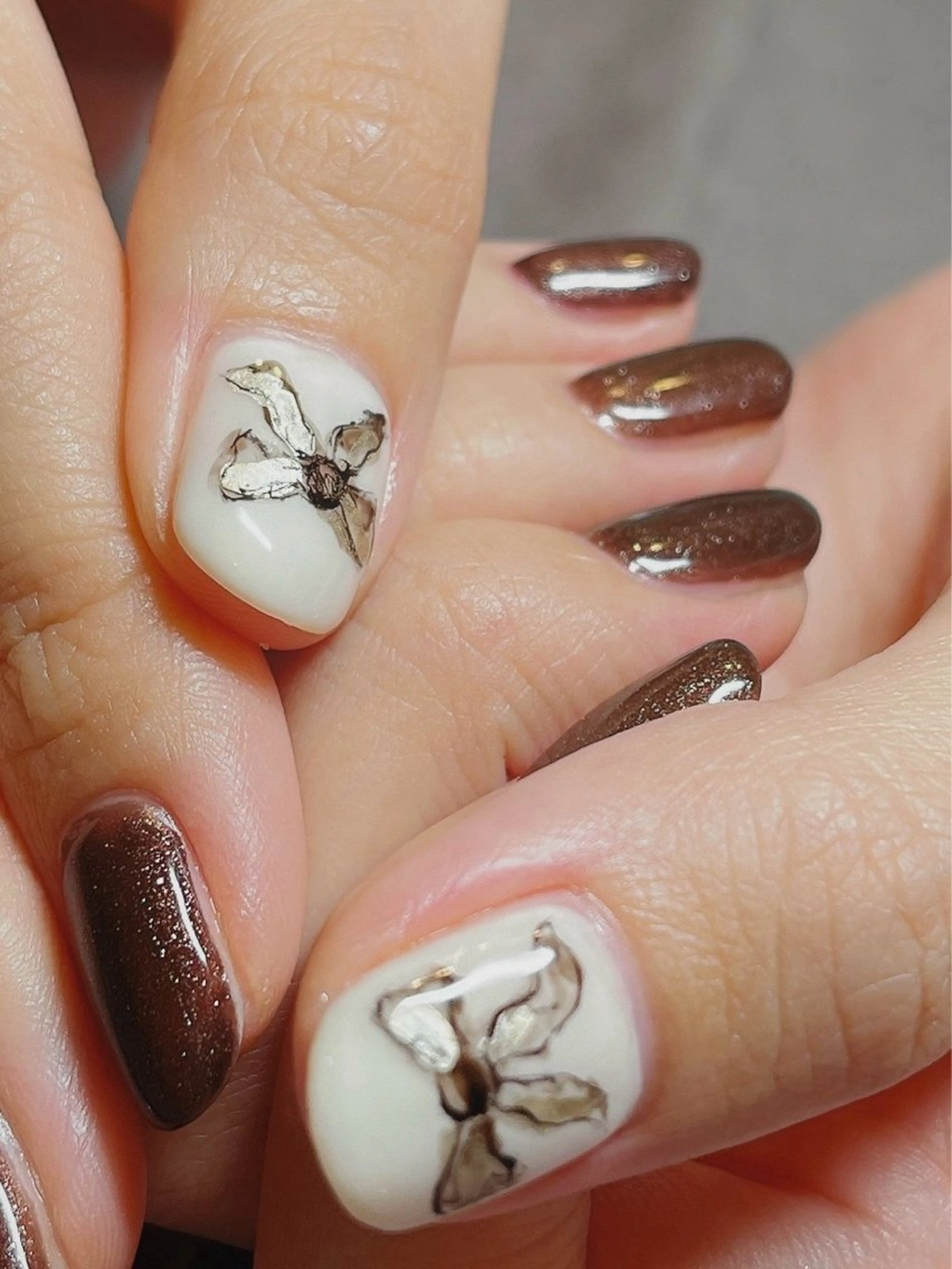 【オフ無料】持ち込み2本デザイン※8本ワンカラーorマグ✨※長さ指定あり。手書き・3Dはこちらのメニューではありません！の写真