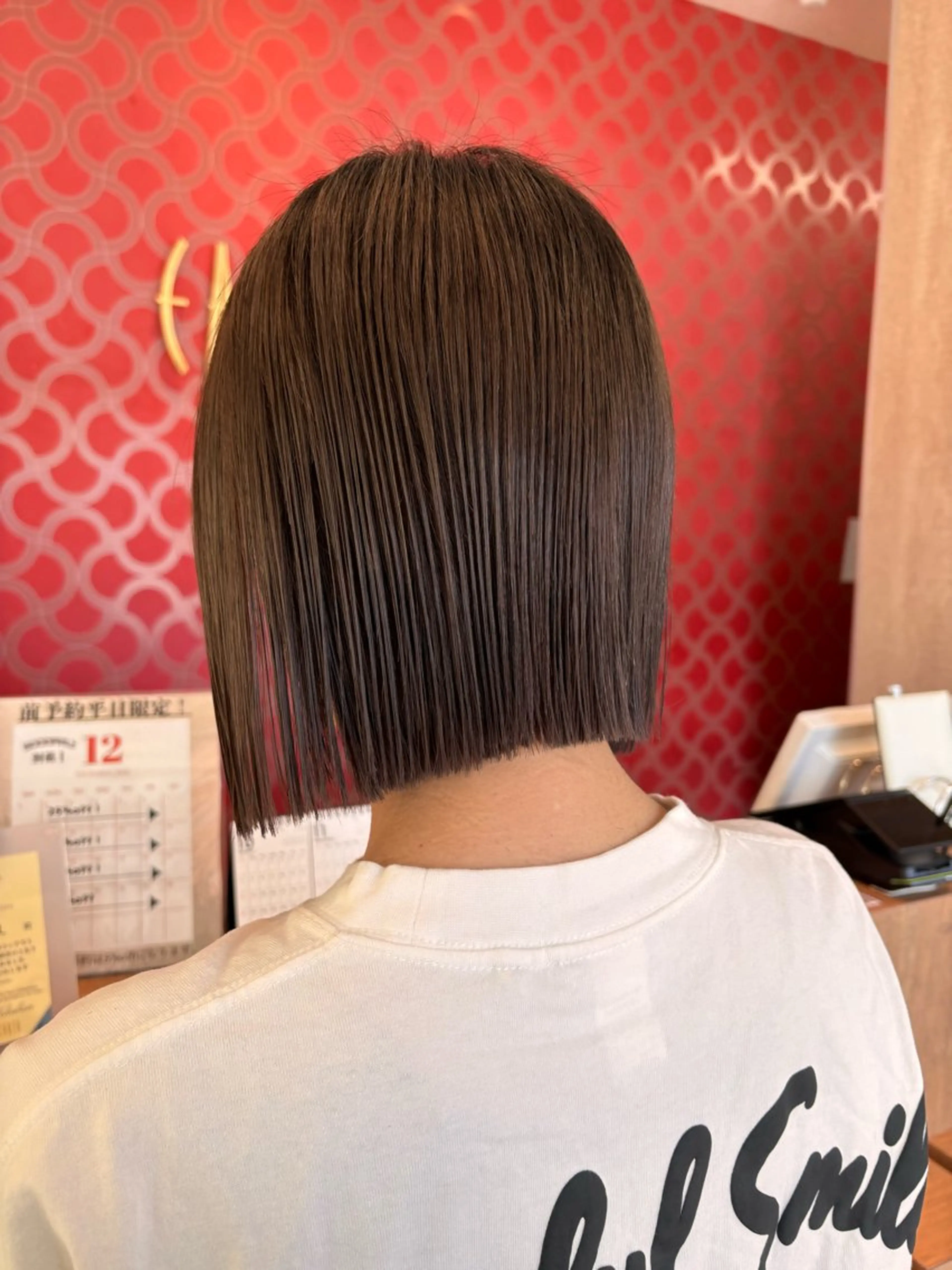 ミディアム 工藤 彩夏のヘアスタイル