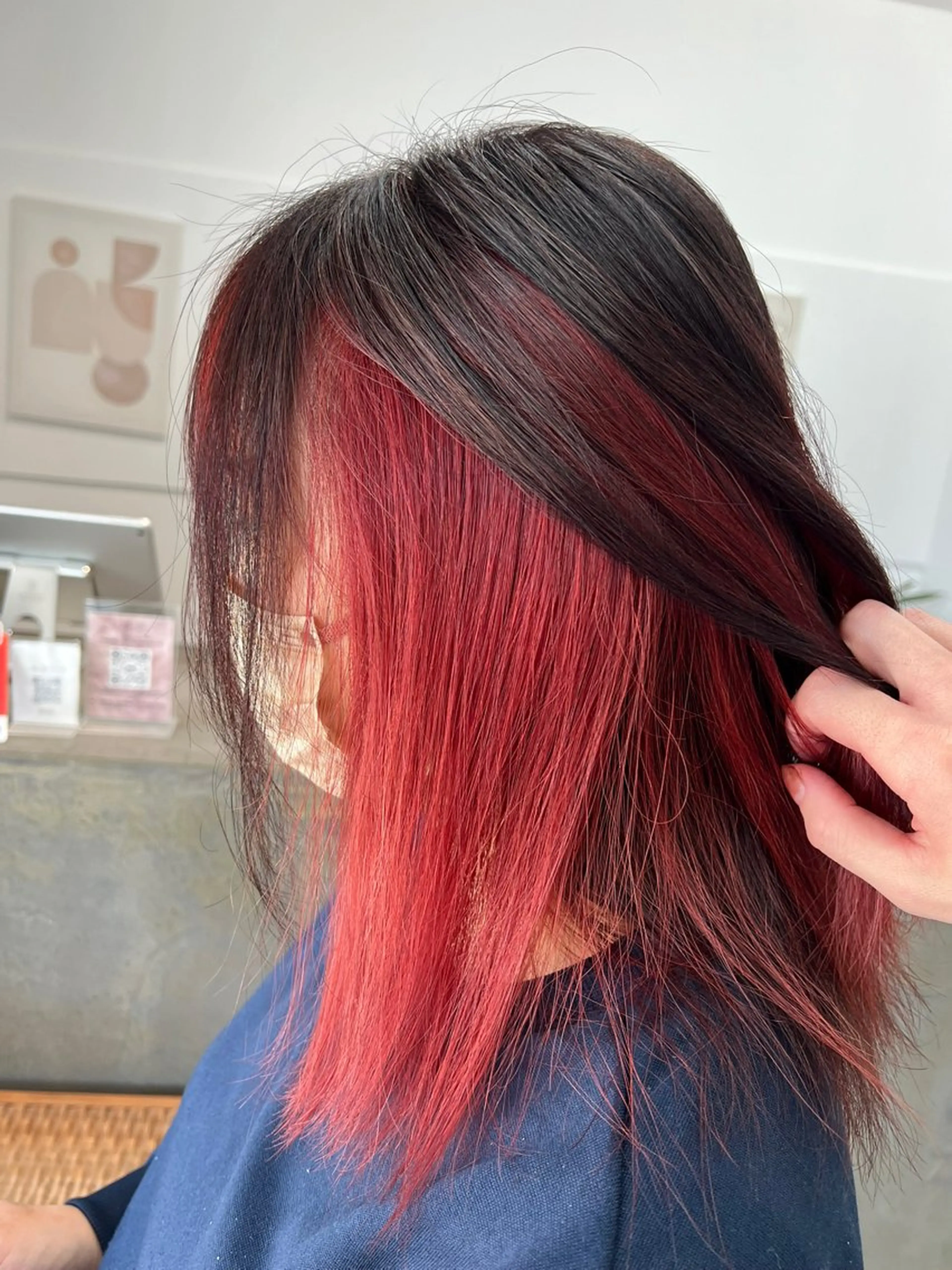 ミディアム 前 侃太のヘアスタイル