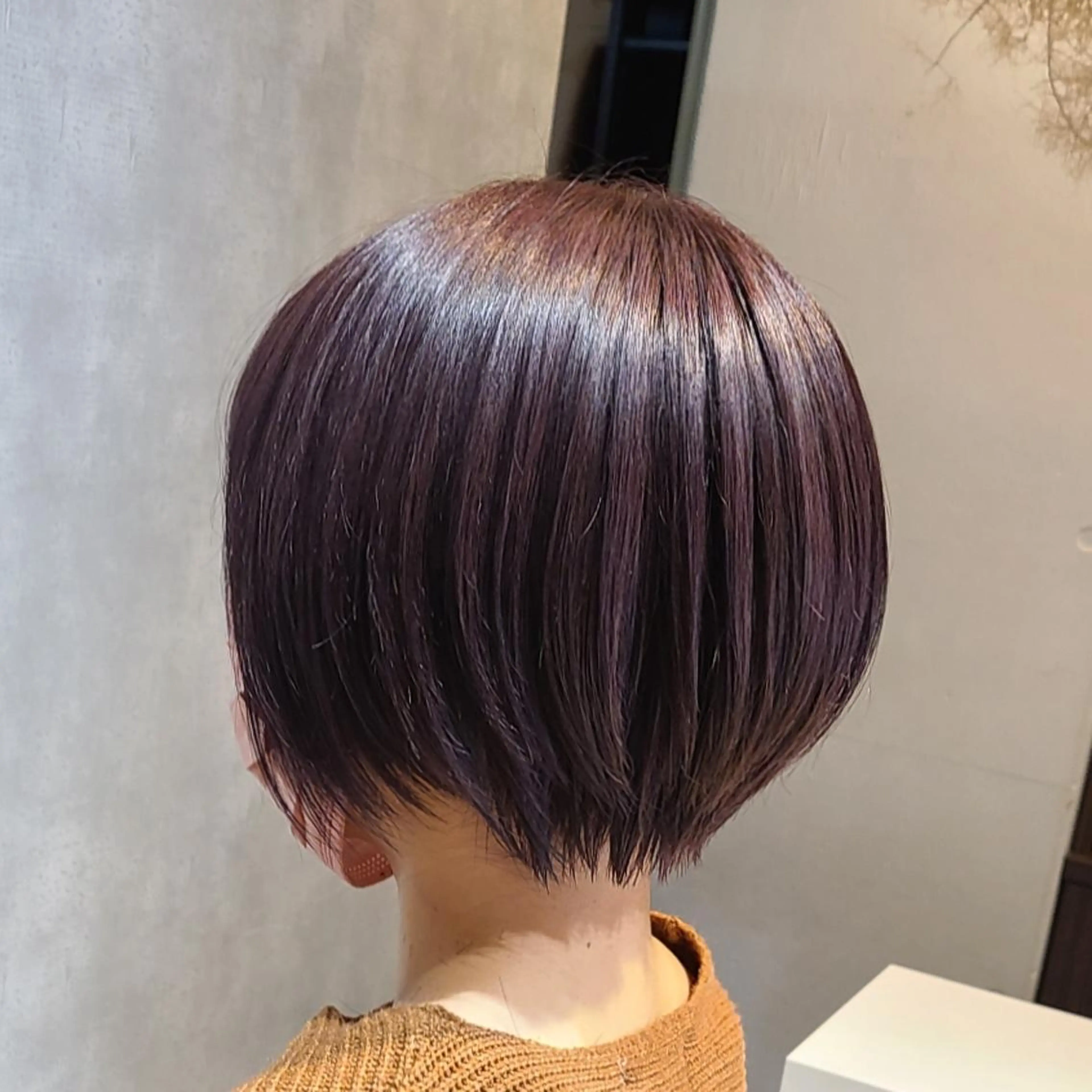 ショート アッシュ ショートヘア カット トリートメント 西田 理沙のヘアスタイル