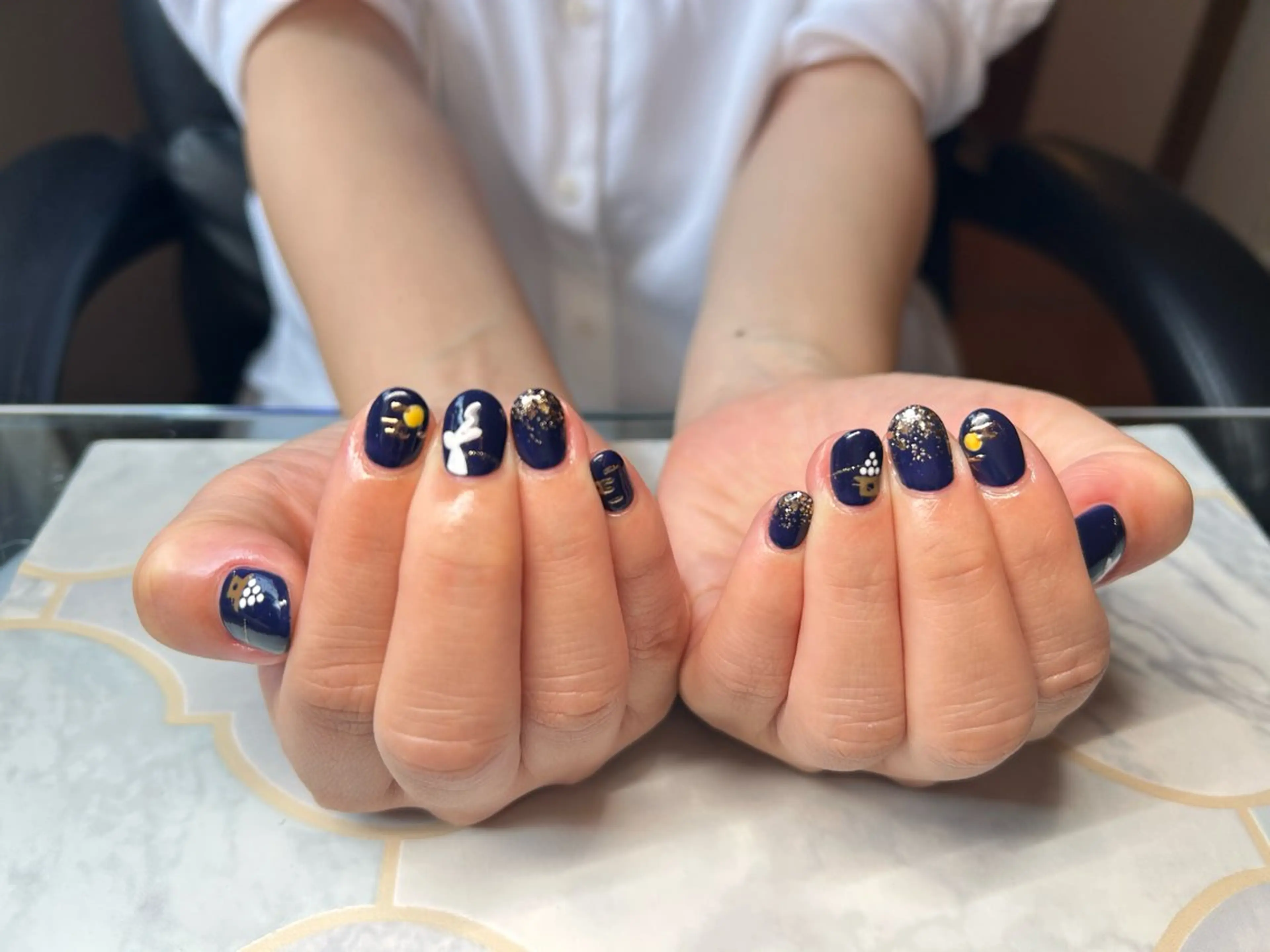 ネイル アートネイル ワンカラーネイル ハンドネイル Lisa’s Salonのネイルデザイン